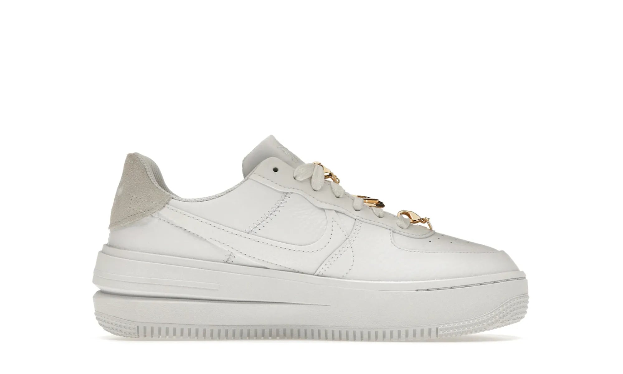 Nike Air Force 1 Low PLT.AF.ORM Bling White Metallic Gold - resellguru.app
