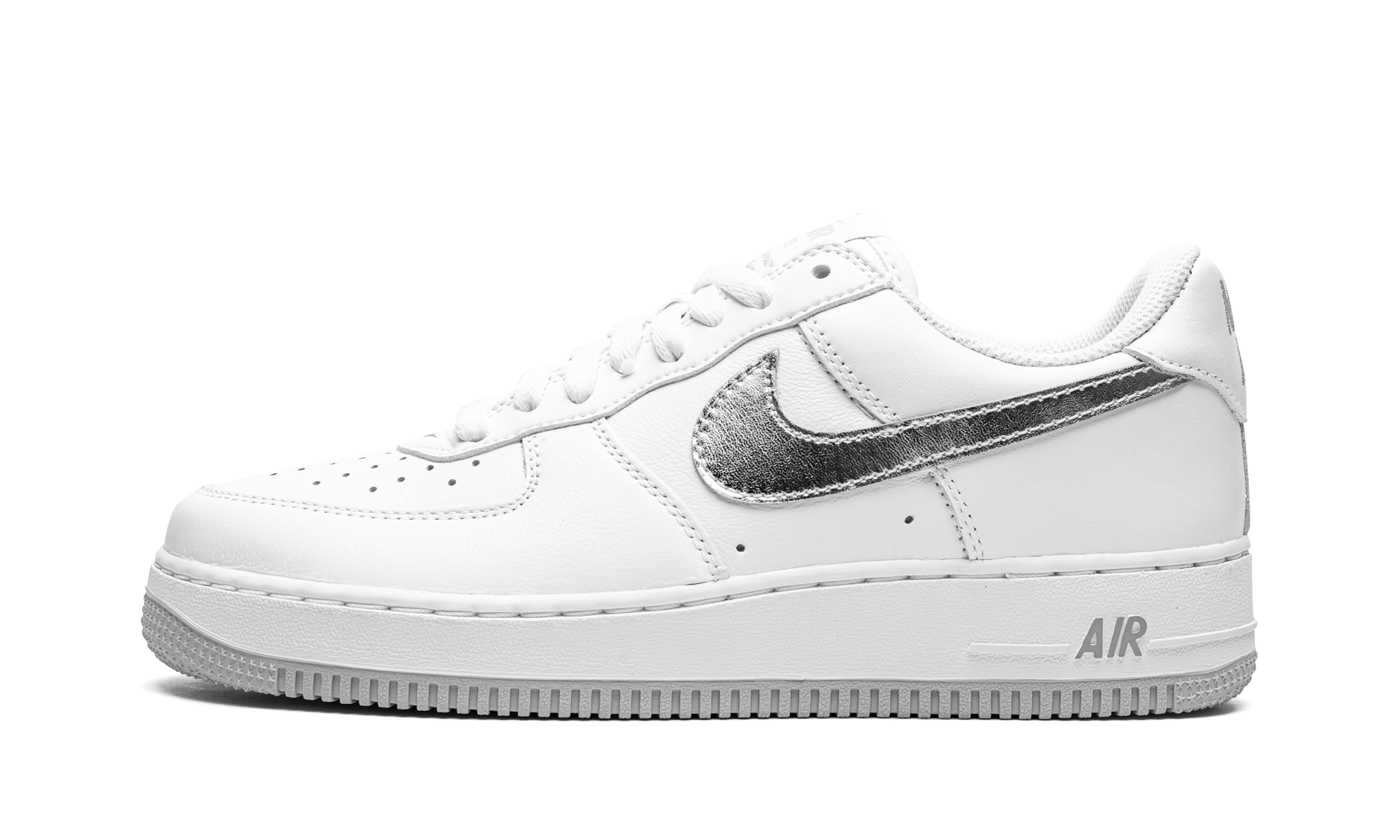 Nike Air Force 1 '07 Low Color of the Month White Metallic Silver - resellguru.app