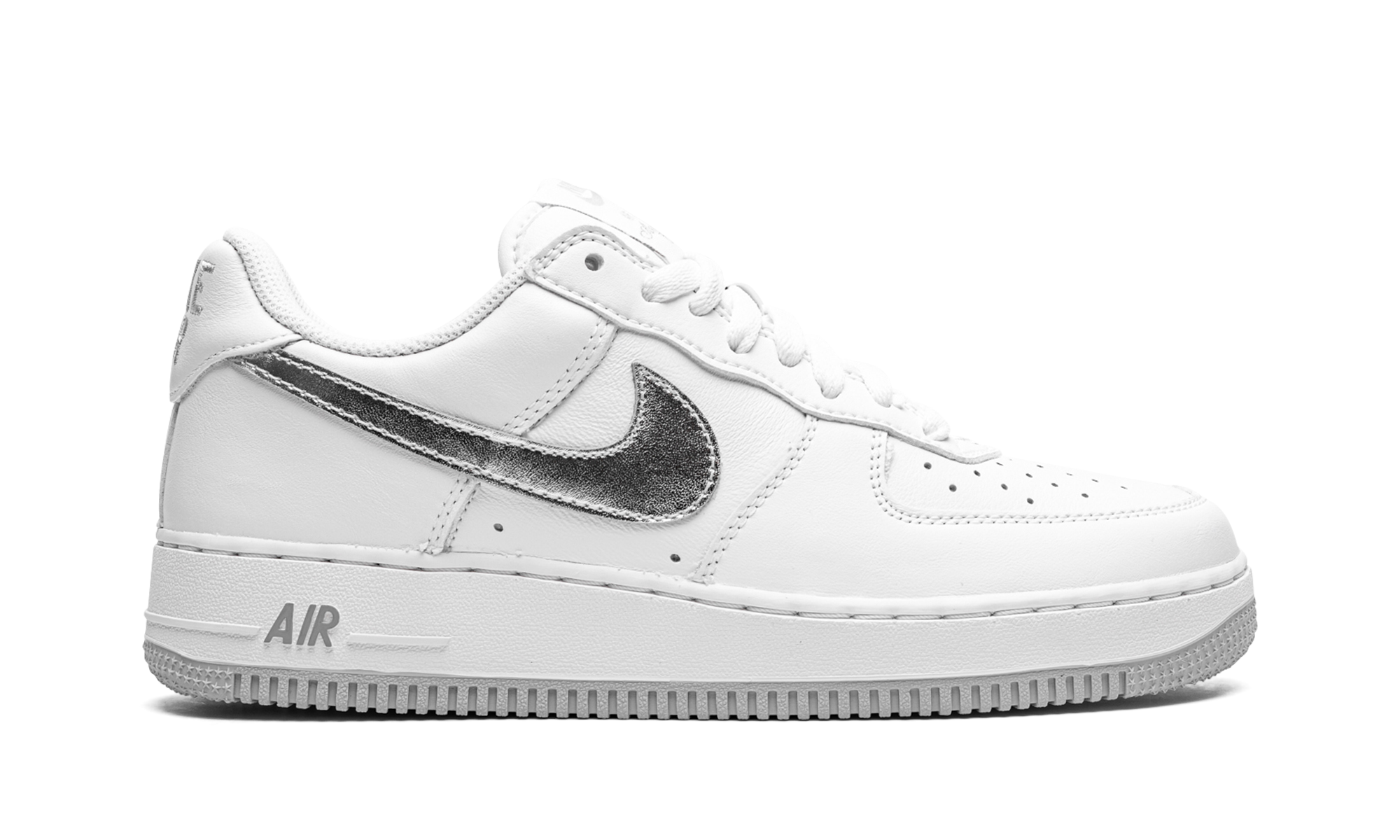 Nike Air Force 1 '07 Low Color of the Month White Metallic Silver - resellguru.app