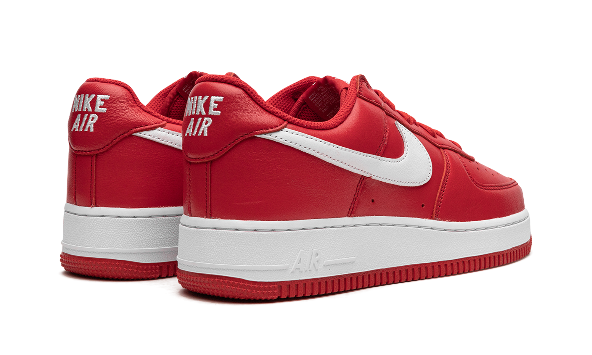 Nike Air Force 1 Low Retro QS Color of the Month University Red White - resellguru.app