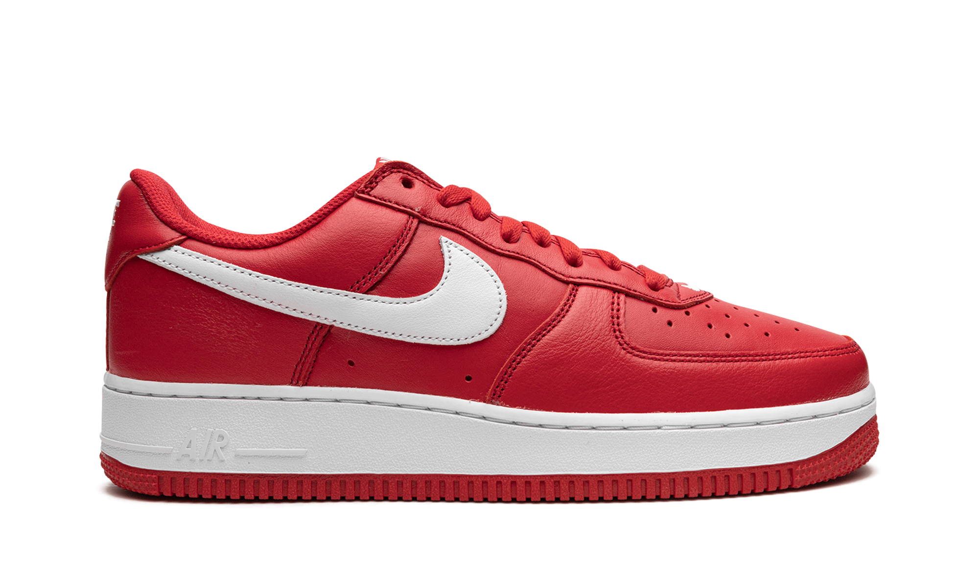 Nike Air Force 1 Low Retro QS Color of the Month University Red White - resellguru.app