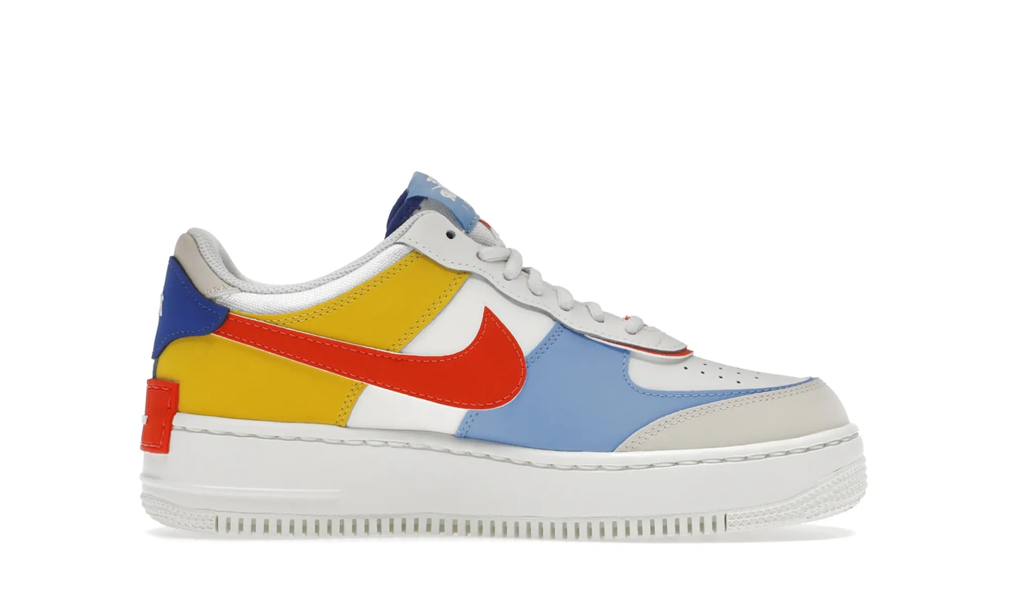 Nike Air Force 1 Low Shadow Sail Game Royal Rush Orange University Blue - resellguru.app