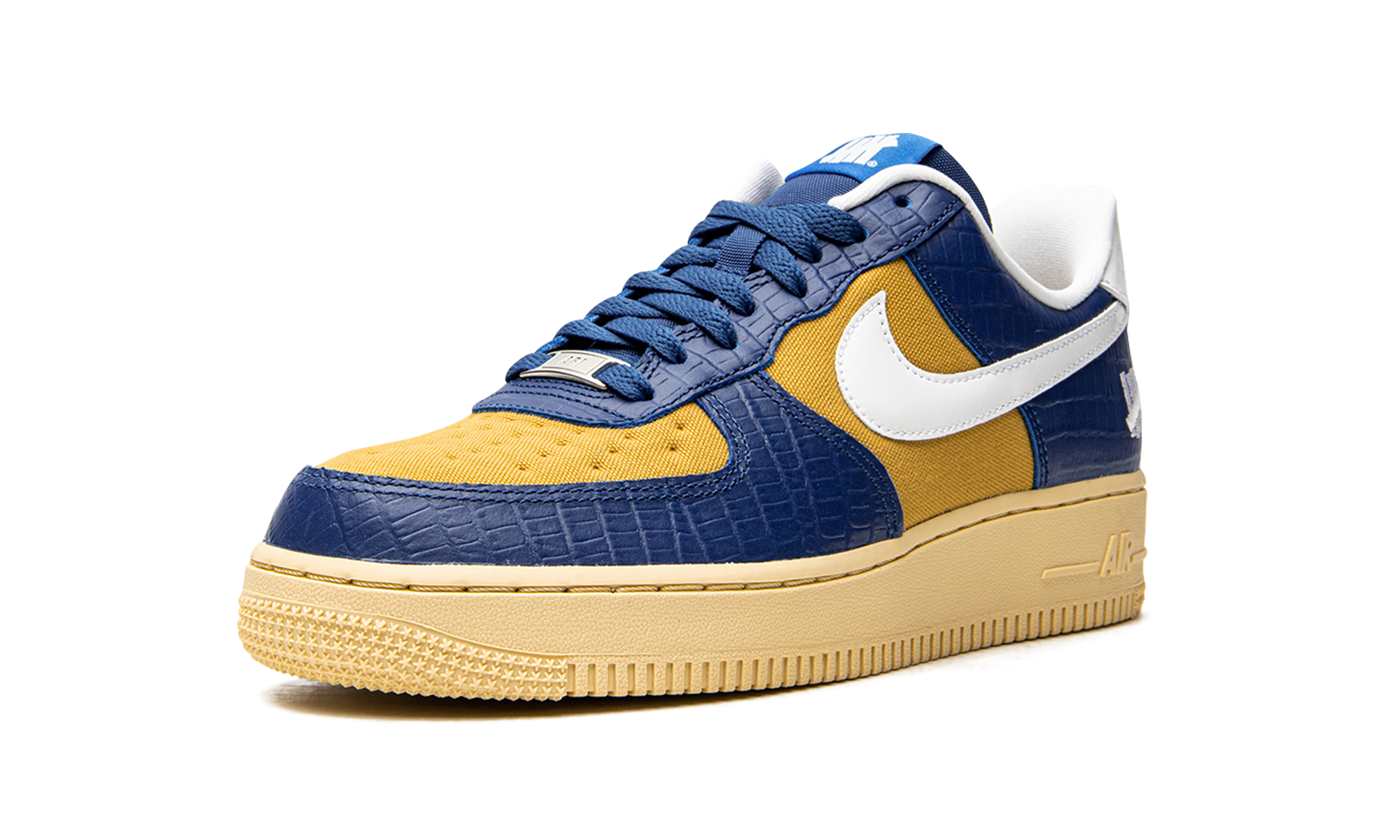 Nike Air Force 1 Low SP Undefeated 5 On It Blue Yellow Croc - resellguru.app