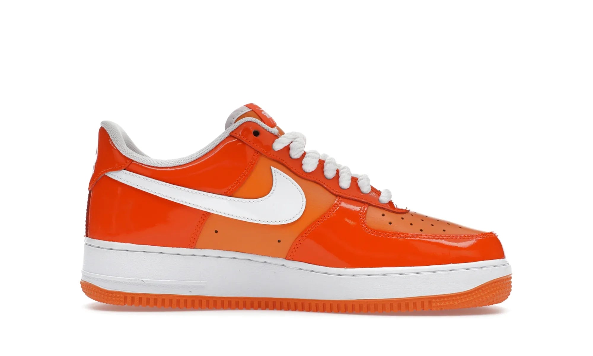 Nike Air Force 1 Low '07 Orange White Patent - resellguru.app