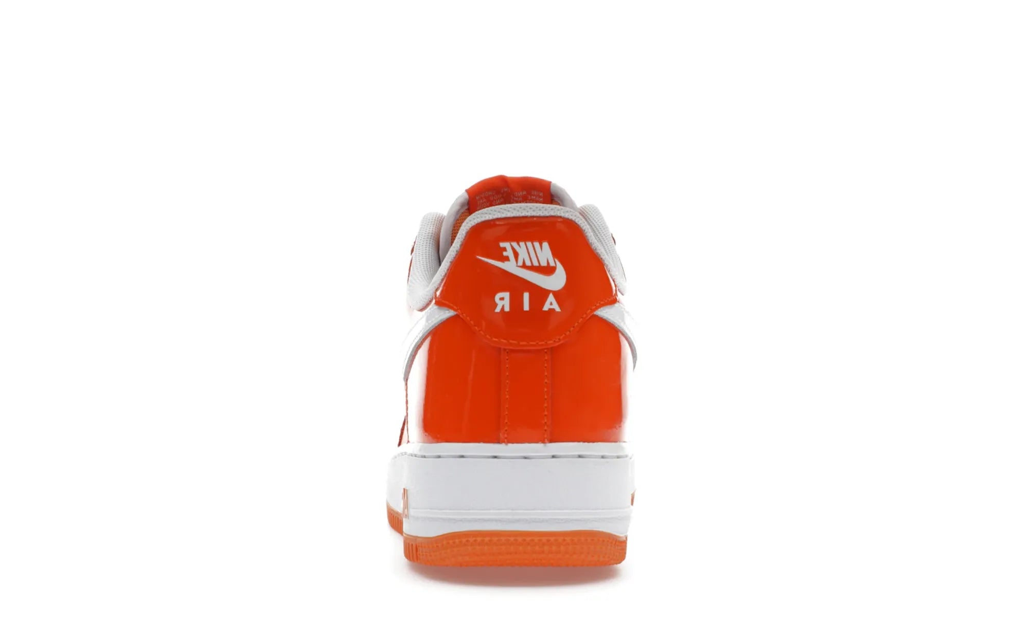 Nike Air Force 1 Low '07 Orange White Patent - resellguru.app