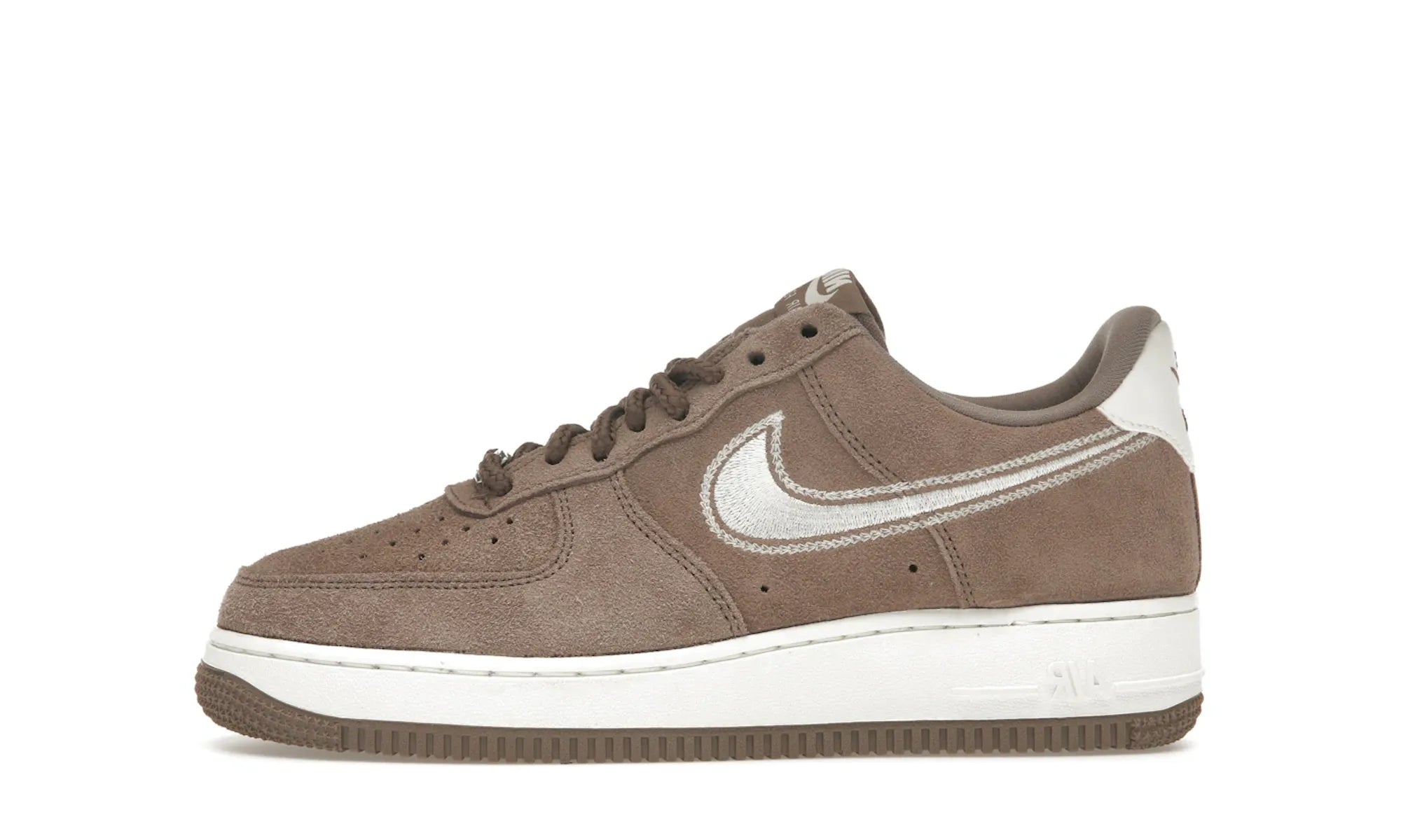 Nike Air Force 1 Low '07 LV8 Mink Brown Embroidered Swoosh - resellguru.app
