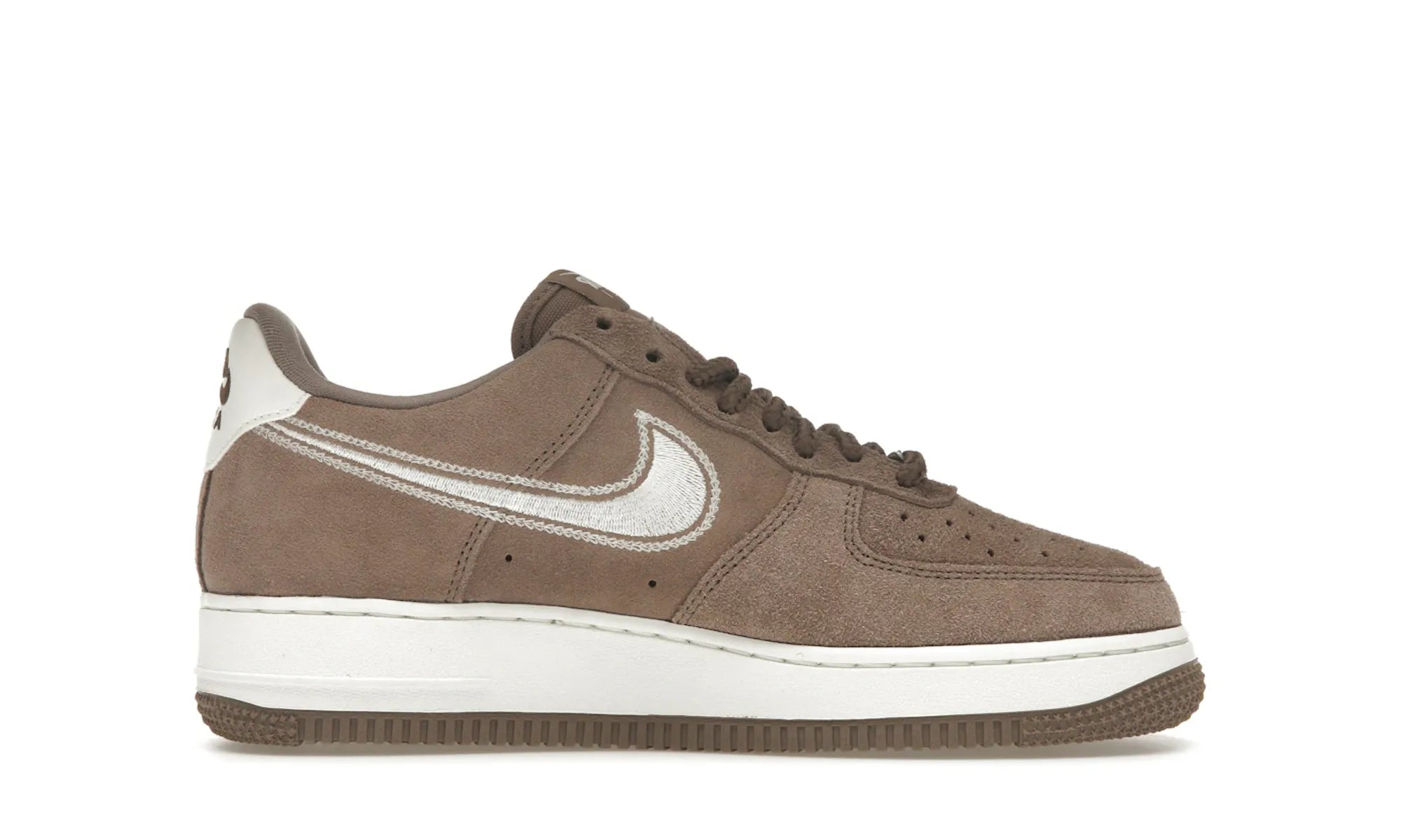 Nike Air Force 1 Low '07 LV8 Mink Brown Embroidered Swoosh - resellguru.app