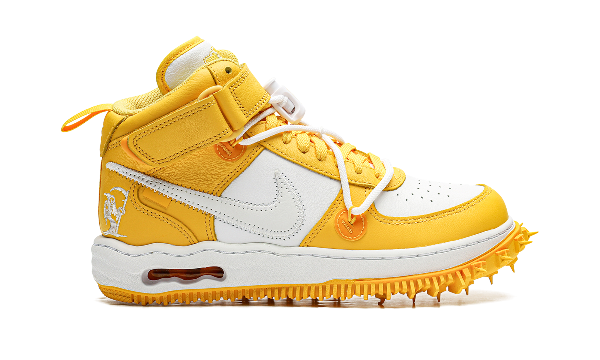 Nike Air Force 1 Mid SP Off-White Varsity Maize - resellguru.app