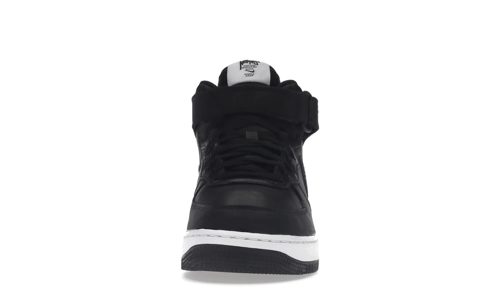 Nike Air Force 1 Mid Stussy Black White - resellguru.app