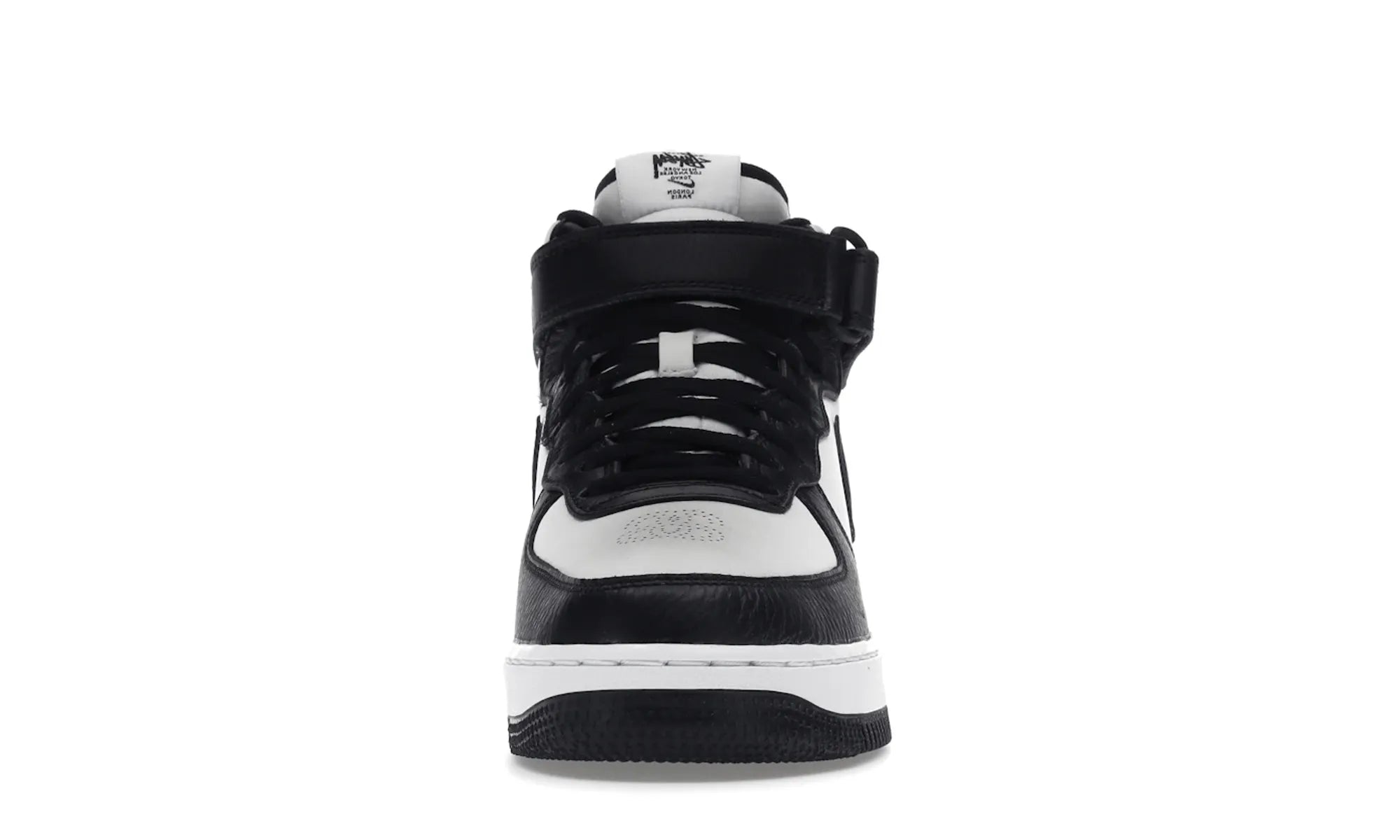 Nike Air Force 1 Mid Stussy Light Bone Black - resellguru.app