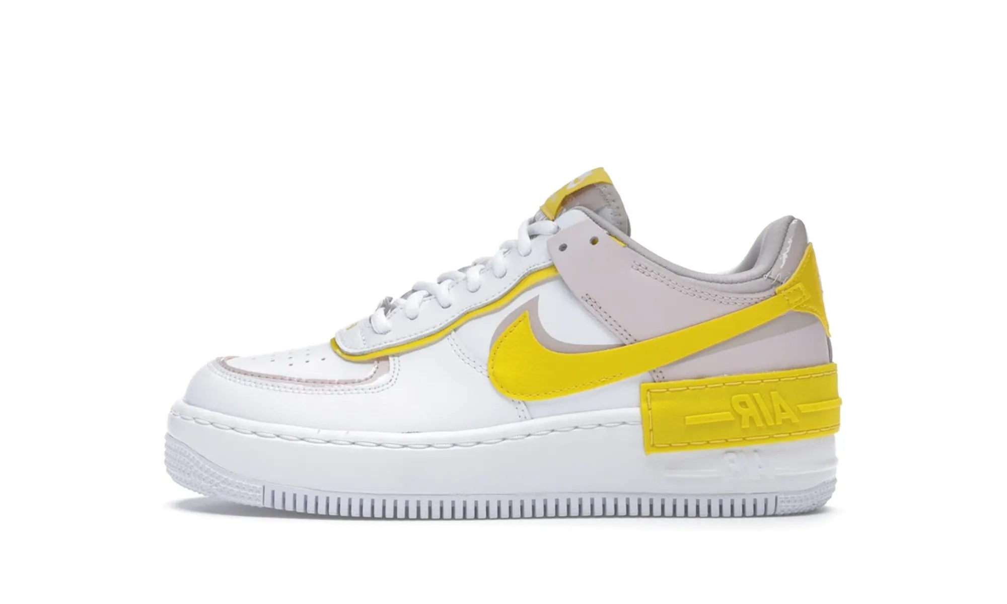 Nike Air Force 1 Low Shadow White Barely Rose Speed Yellow - resellguru.app