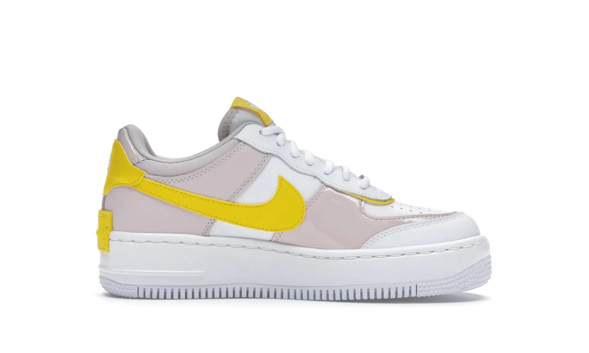 Nike Air Force 1 Low Shadow White Barely Rose Speed Yellow - resellguru.app