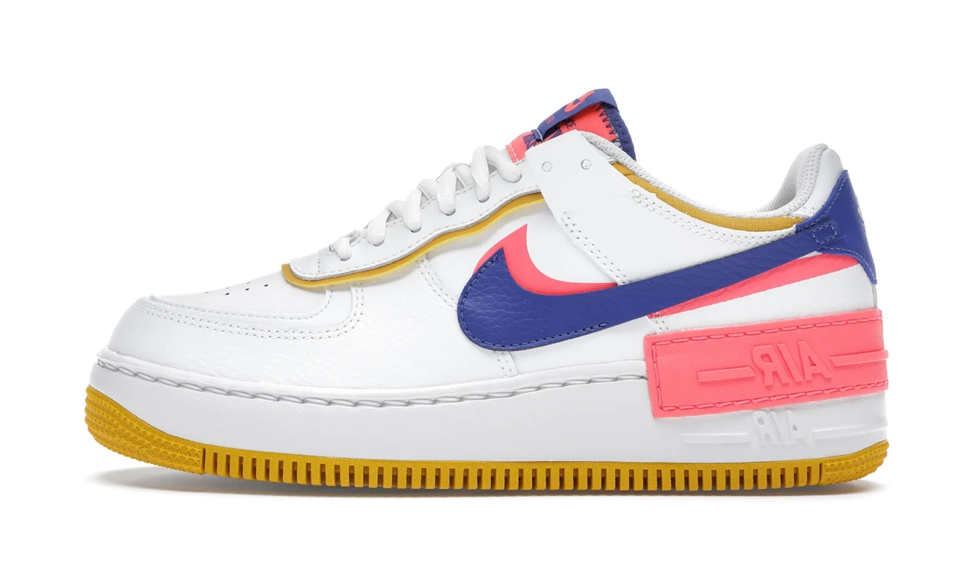 Nike Air Force 1 Low Shadow White Flash Crimson Astronomy Blue - resellguru.app