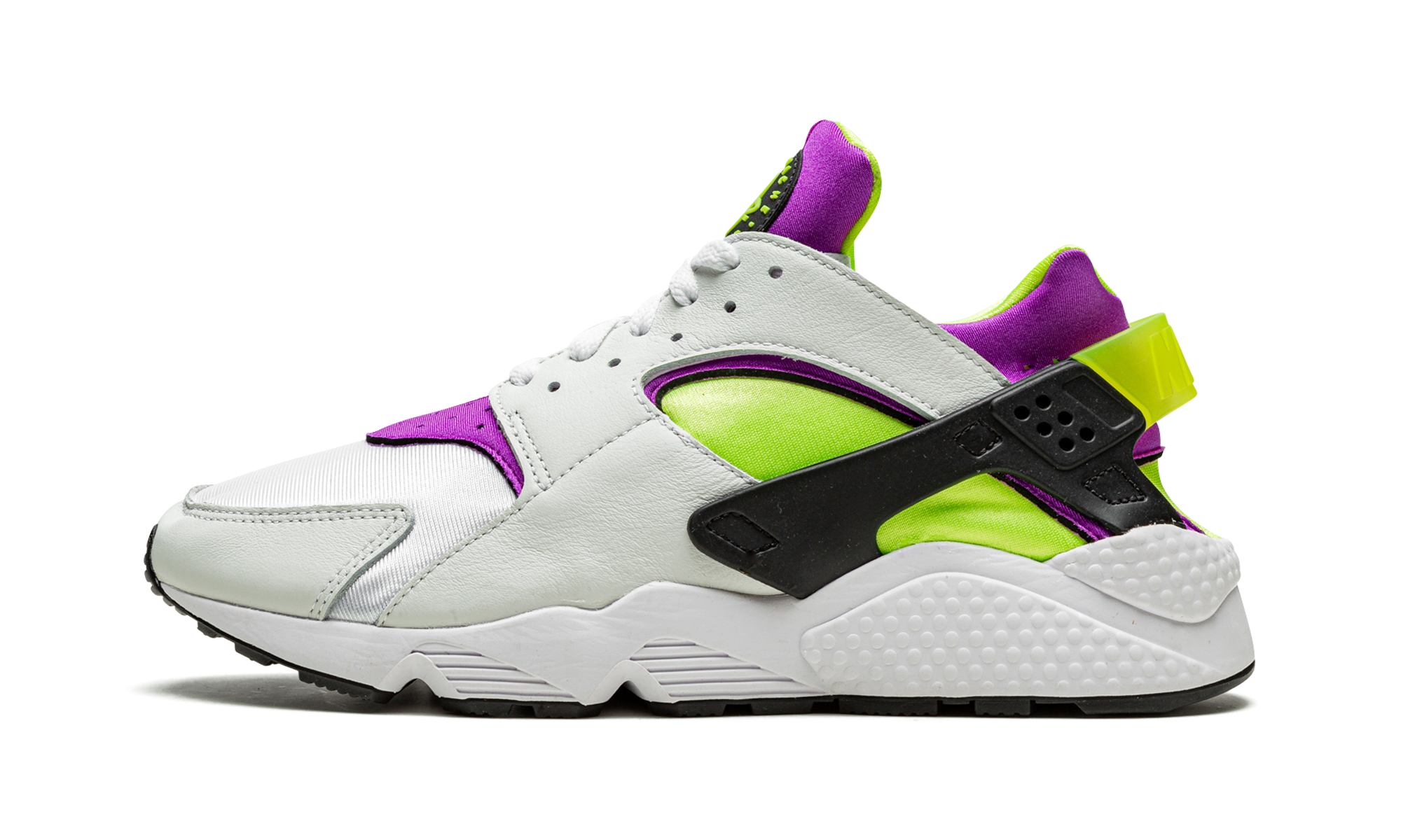 Nike Air Huarache Run Neon Yellow Magenta (2021) - resellguru.app