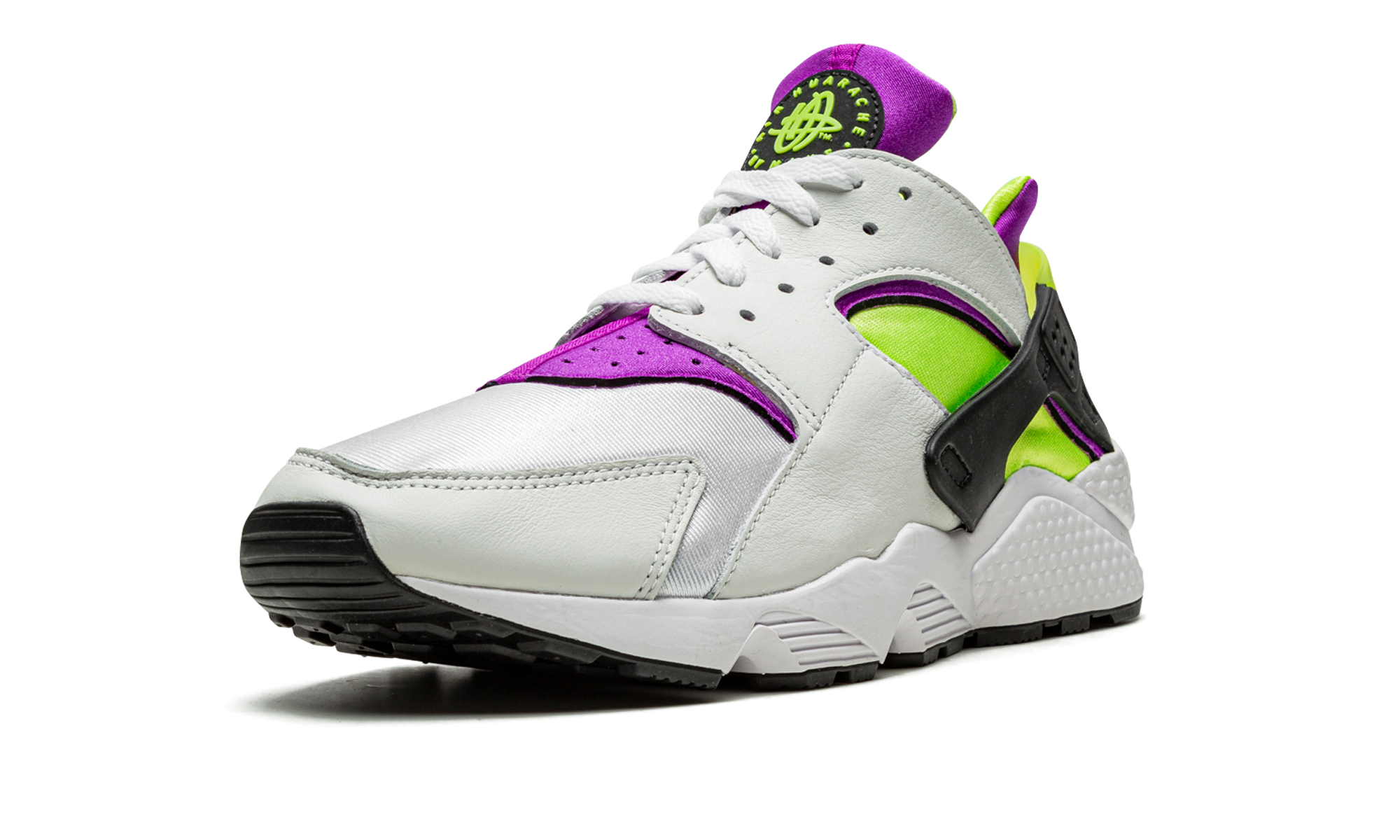 Nike Air Huarache Run Neon Yellow Magenta (2021) - resellguru.app