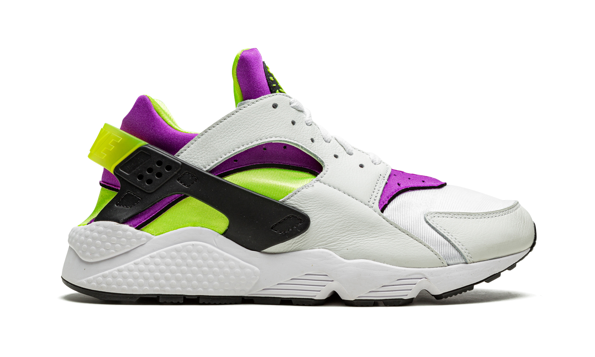 Nike Air Huarache Run Neon Yellow Magenta (2021) - resellguru.app