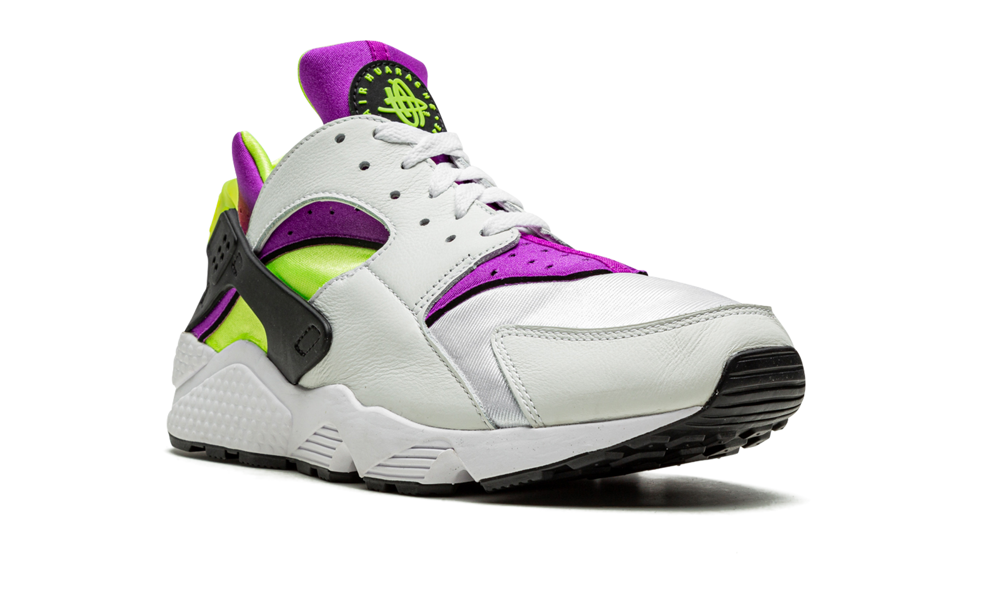 Nike Air Huarache Run Neon Yellow Magenta (2021) - resellguru.app
