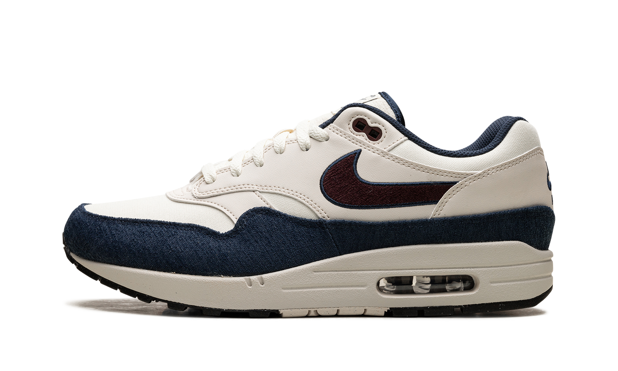Nike Air Max 1 Coconut Milk Burgundy Crush Navy - resellguru.app