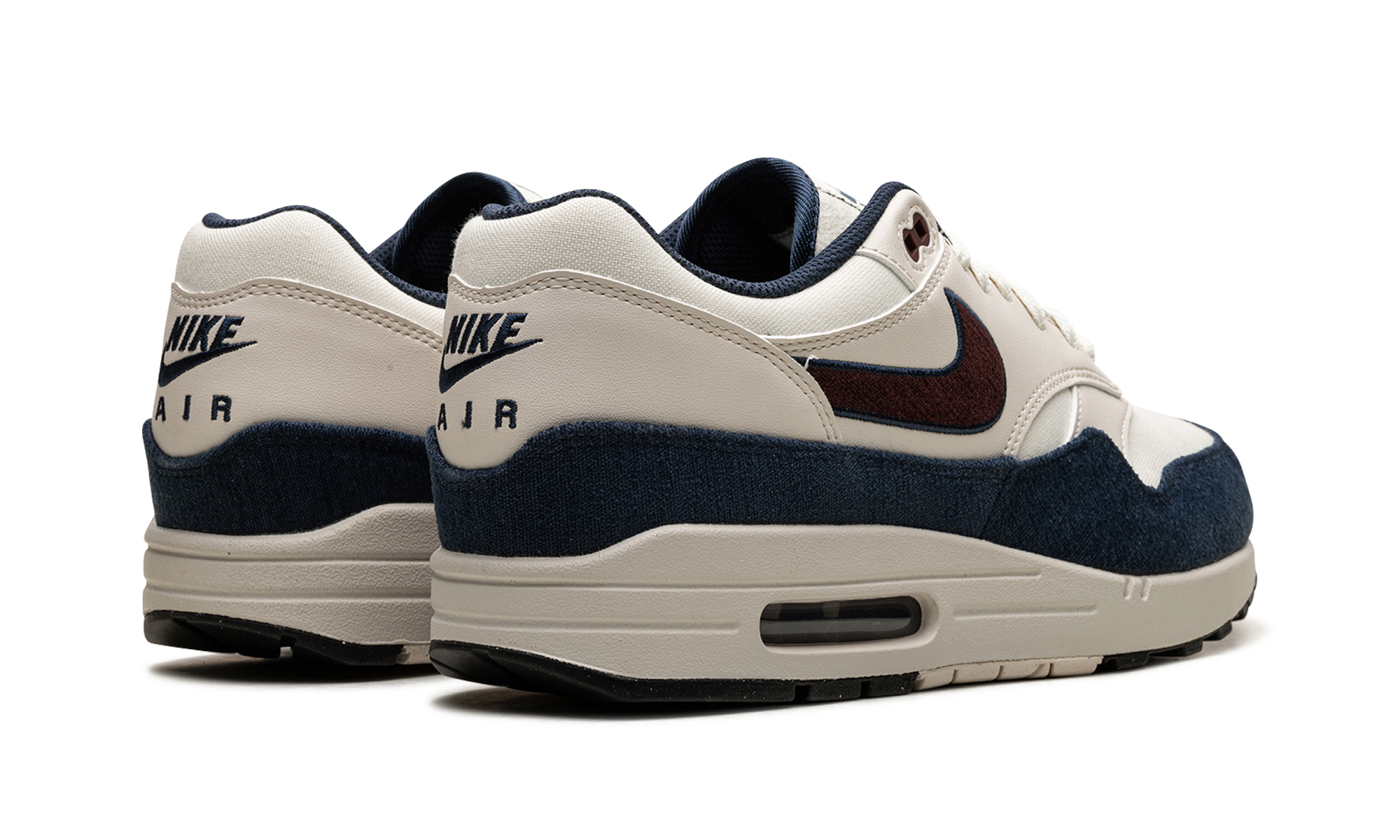 Nike Air Max 1 Coconut Milk Burgundy Crush Navy - resellguru.app