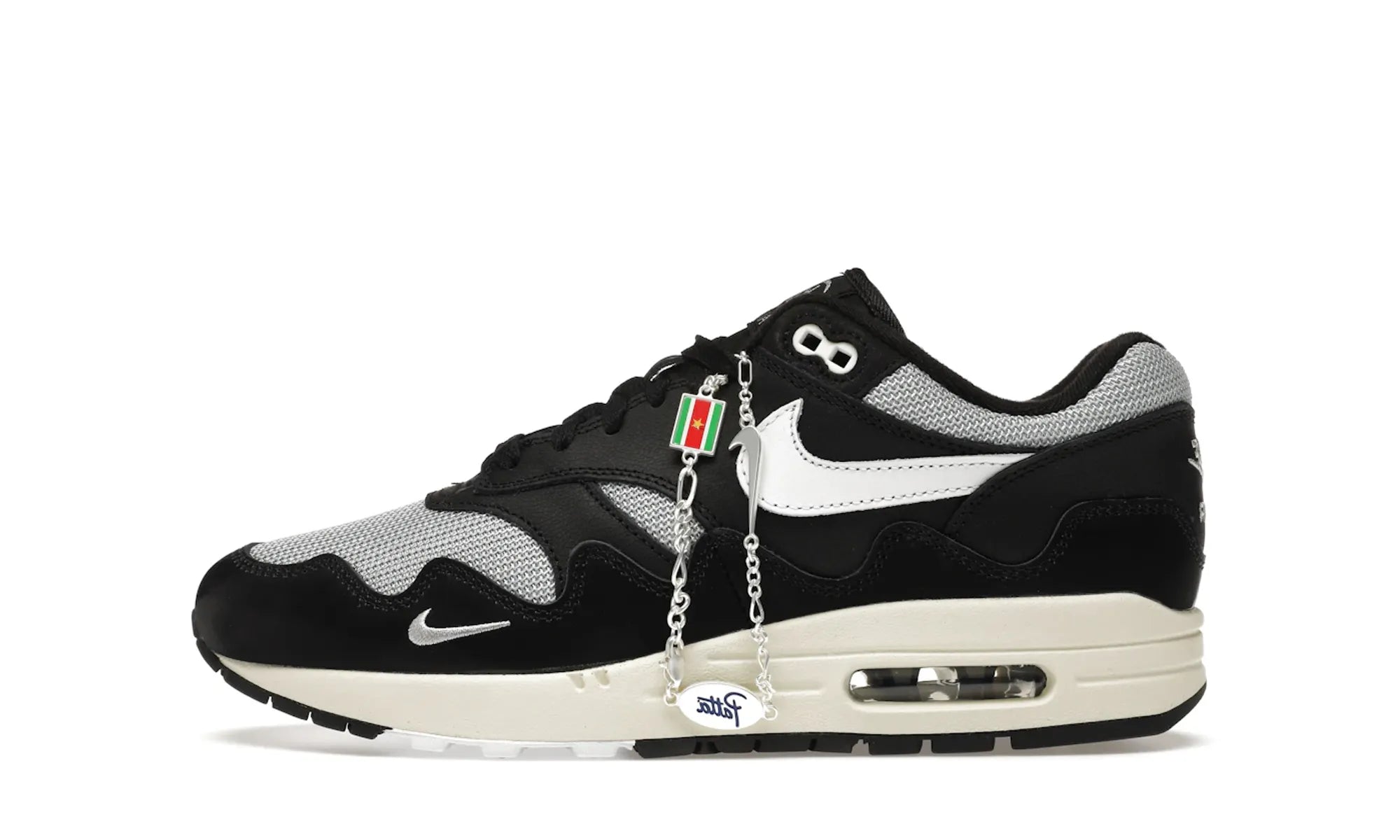 Nike Air Max 1 Patta Waves Black (with Bracelet) - resellguru.app