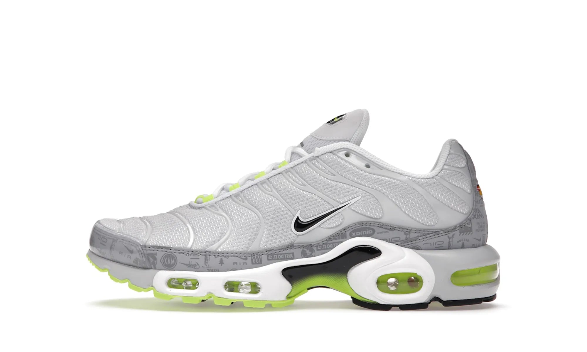 Nike Air Max Plus Platinum Grey Reflective Logos - resellguru.app