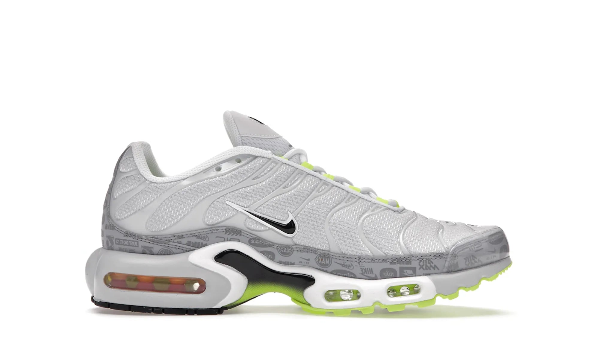 Nike Air Max Plus Platinum Grey Reflective Logos - resellguru.app