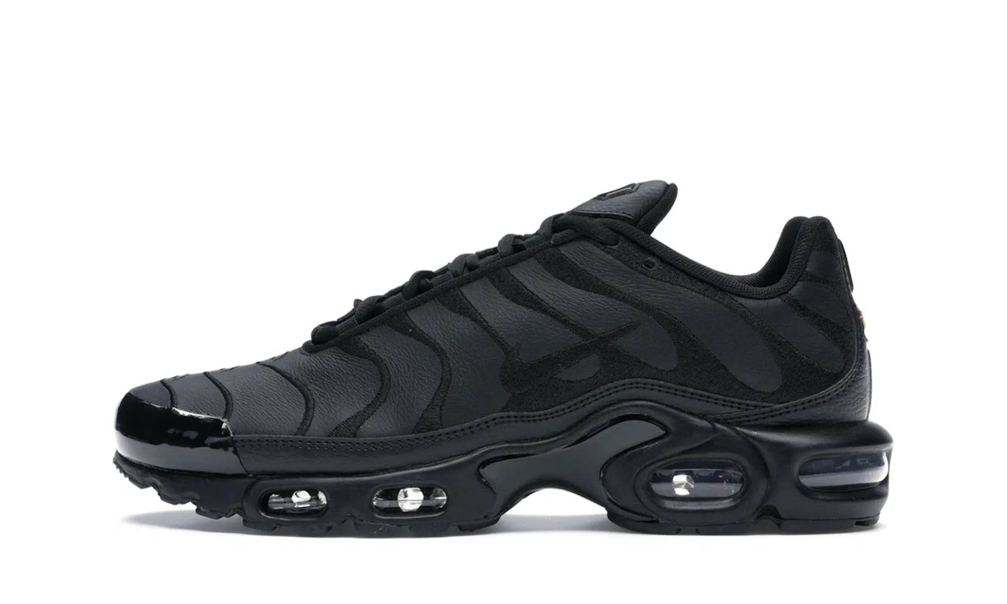 Nike Air Max Plus Triple Black Leather - resellguru.app