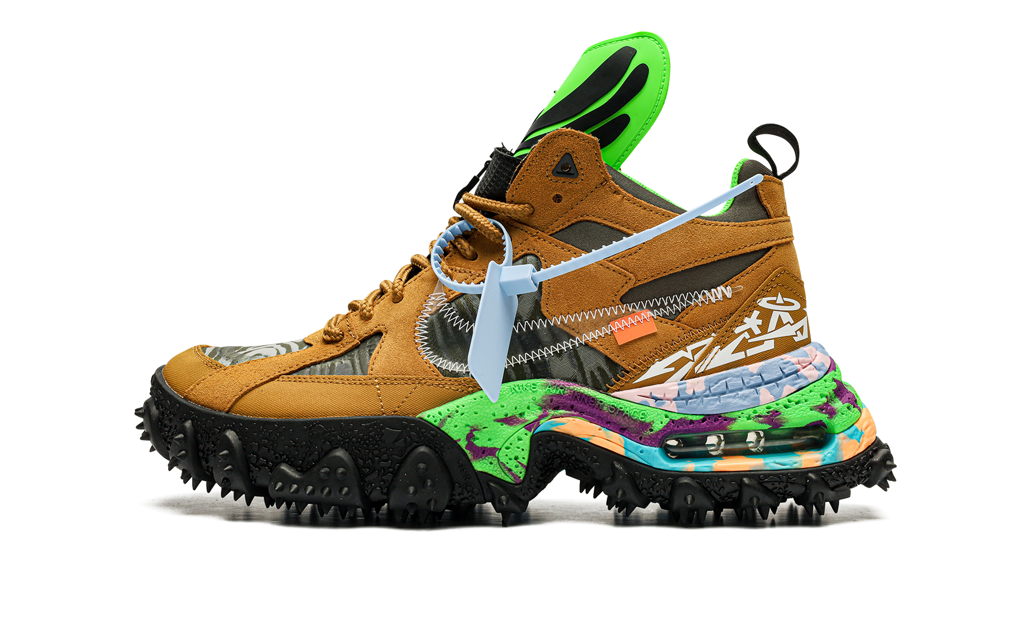 Nike Air Terra Forma Off-White Wheat Green Strike - resellguru.app