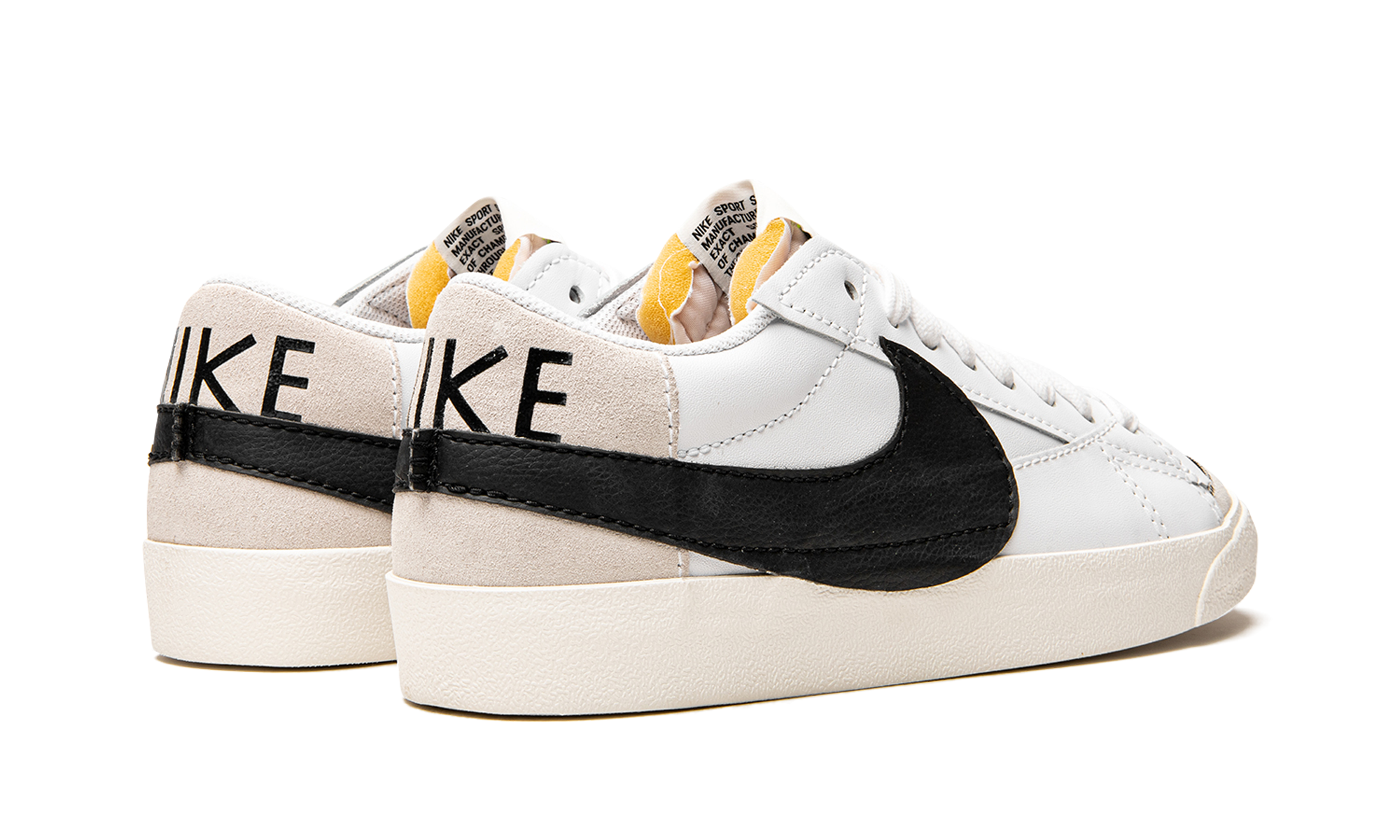 Nike Blazer Low 77 Jumbo White Black Sail - resellguru.app