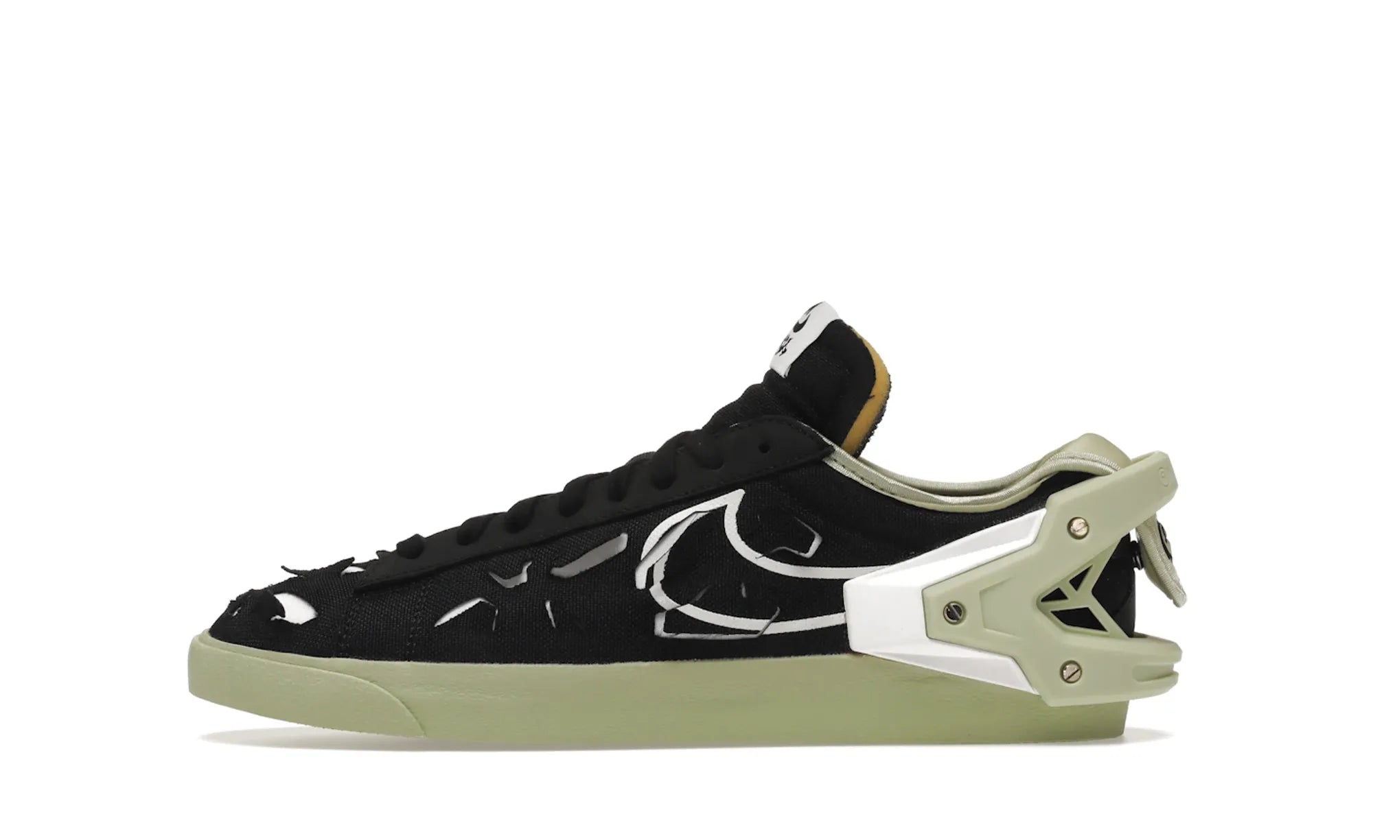 Nike Blazer Low Acronym Black Olive Aura - resellguru.app