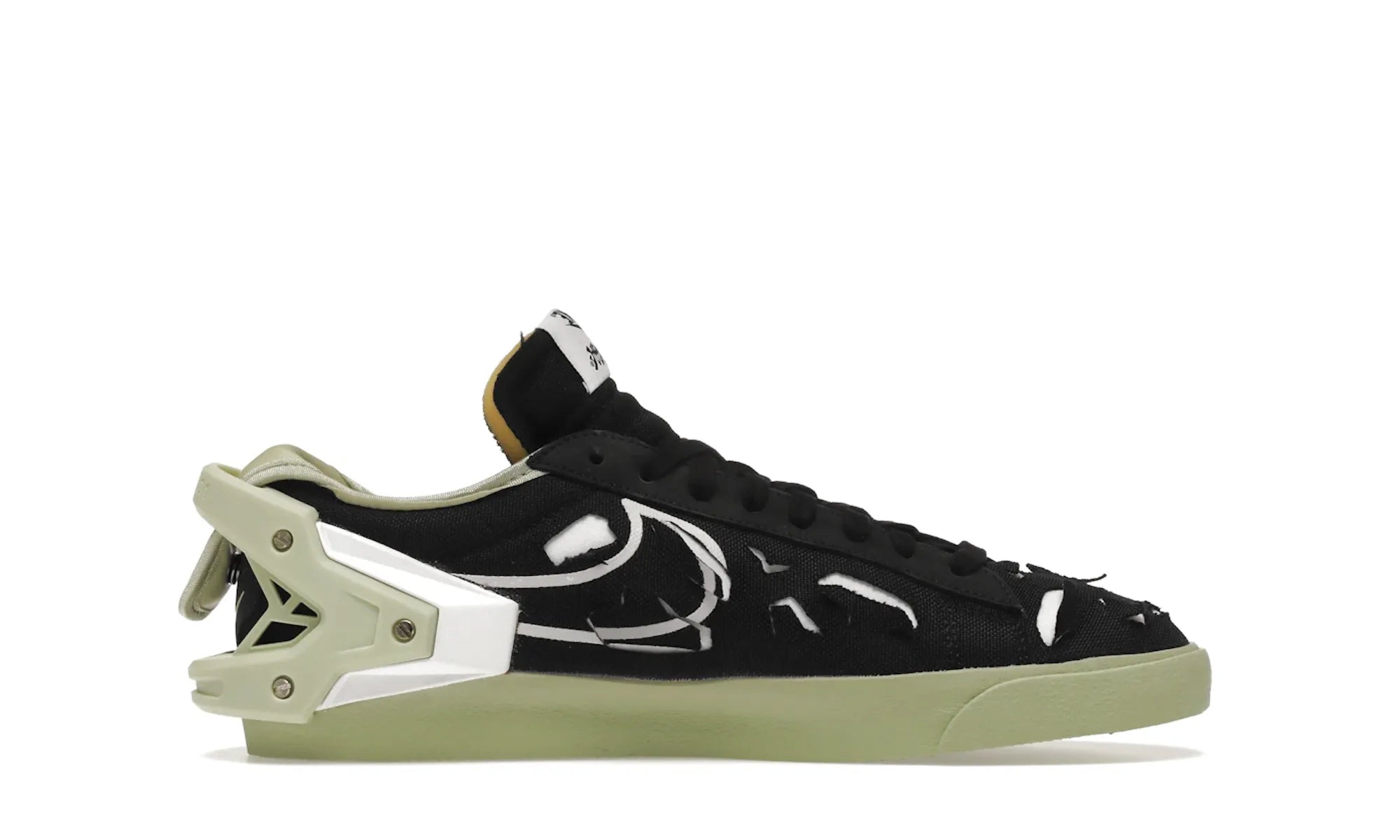 Nike Blazer Low Acronym Black Olive Aura - resellguru.app