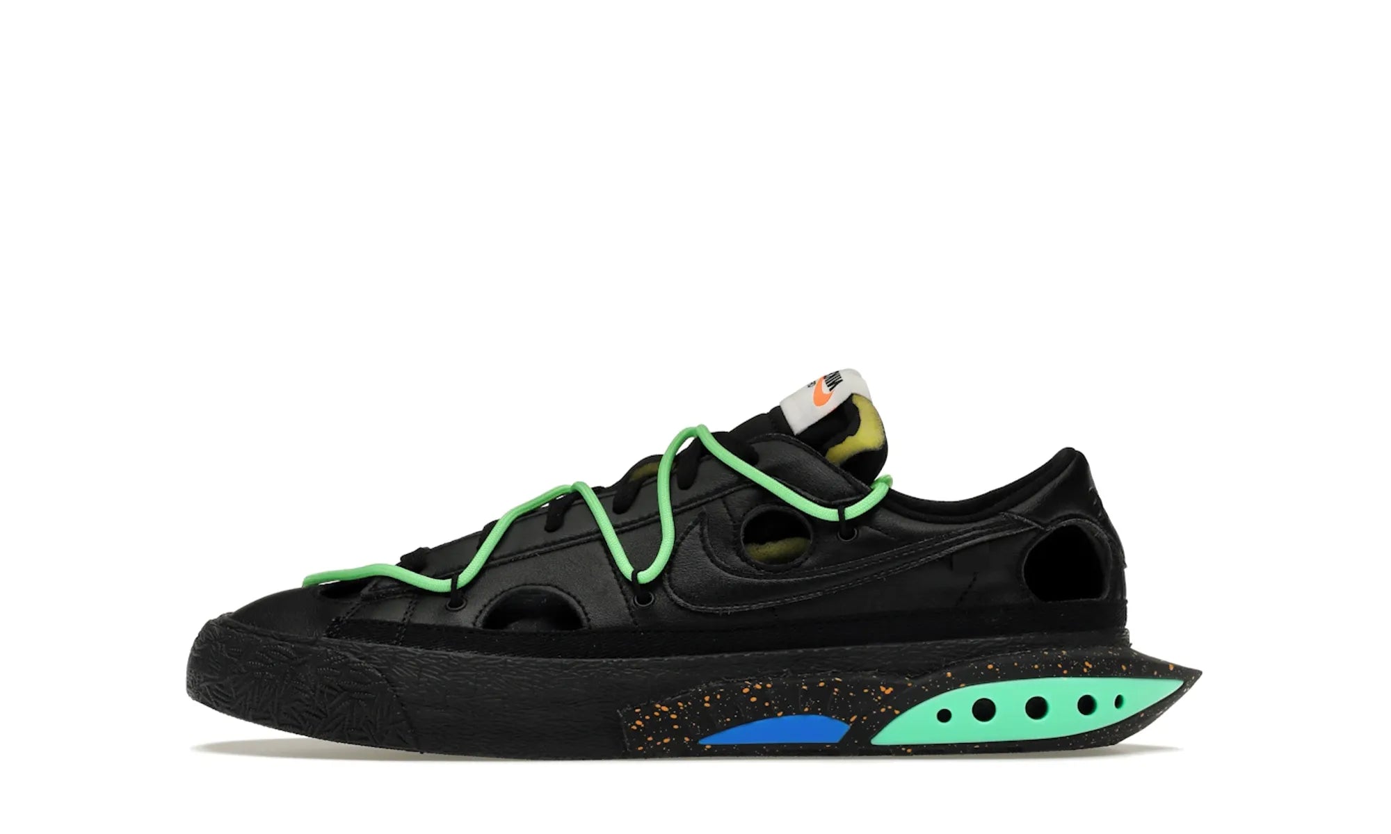 Nike Blazer Low Off-White Black Electro Green - resellguru.app