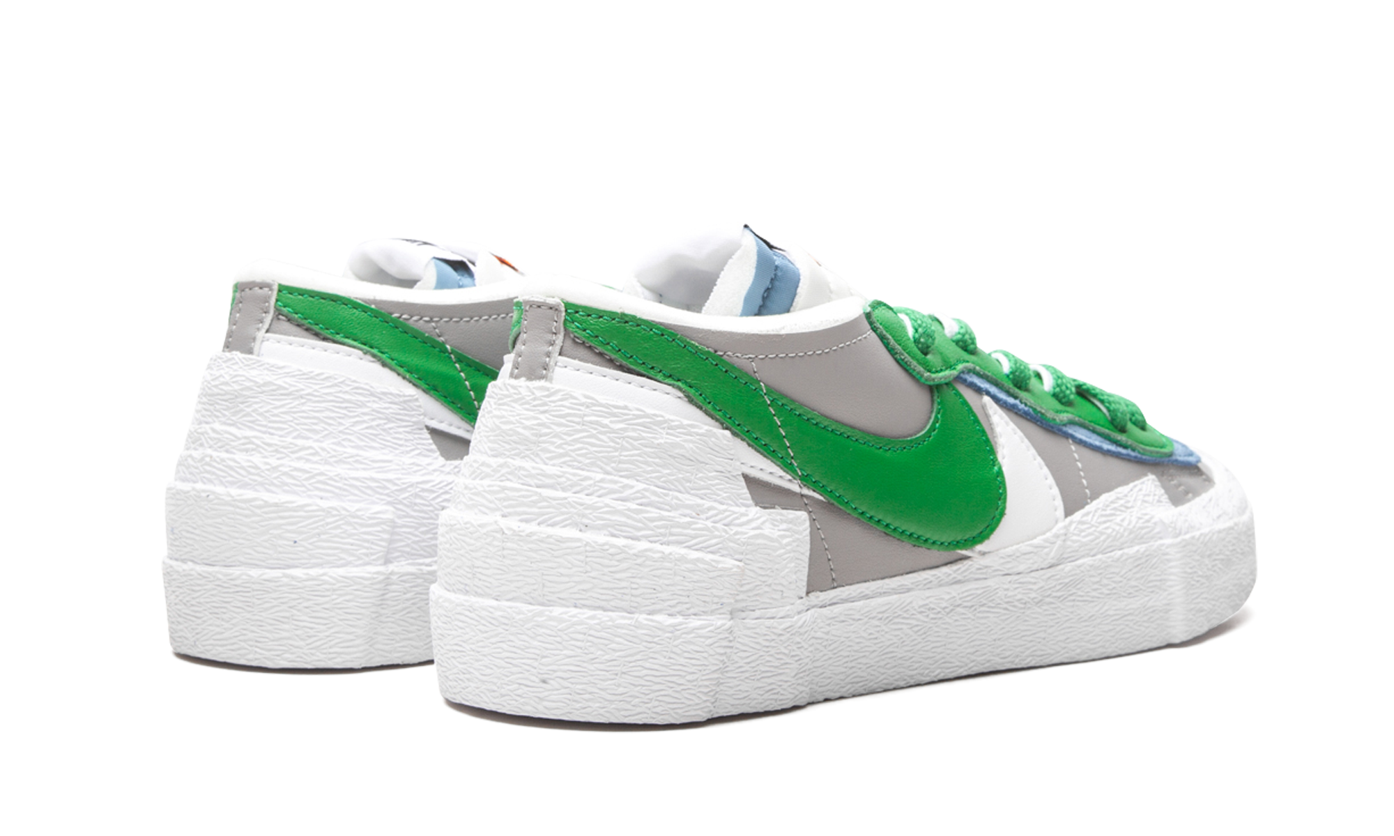 Nike Blazer Low sacai Medium Grey Classic Green - resellguru.app