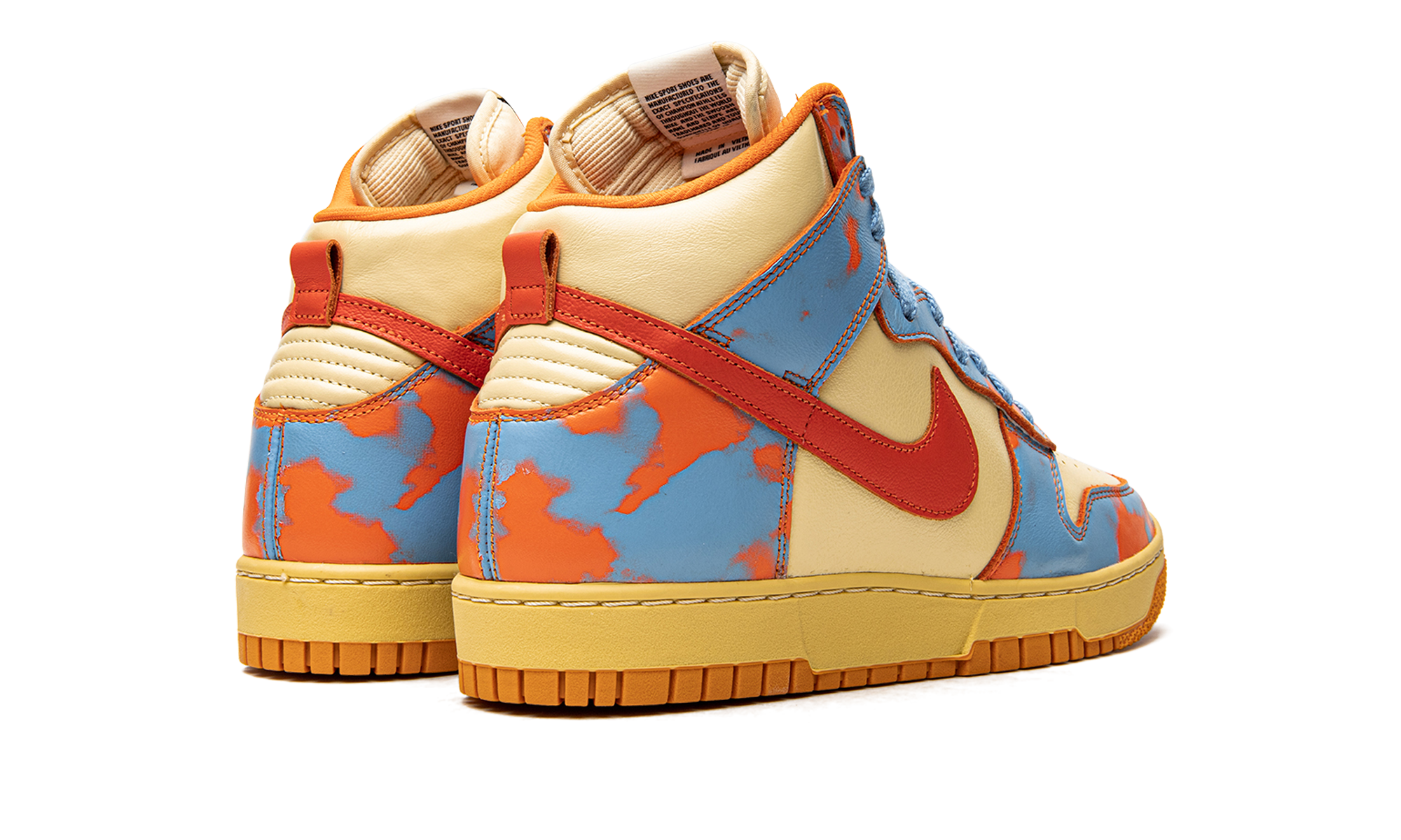 Nike Dunk High 1985 SP Orange Acid Wash - resellguru.app
