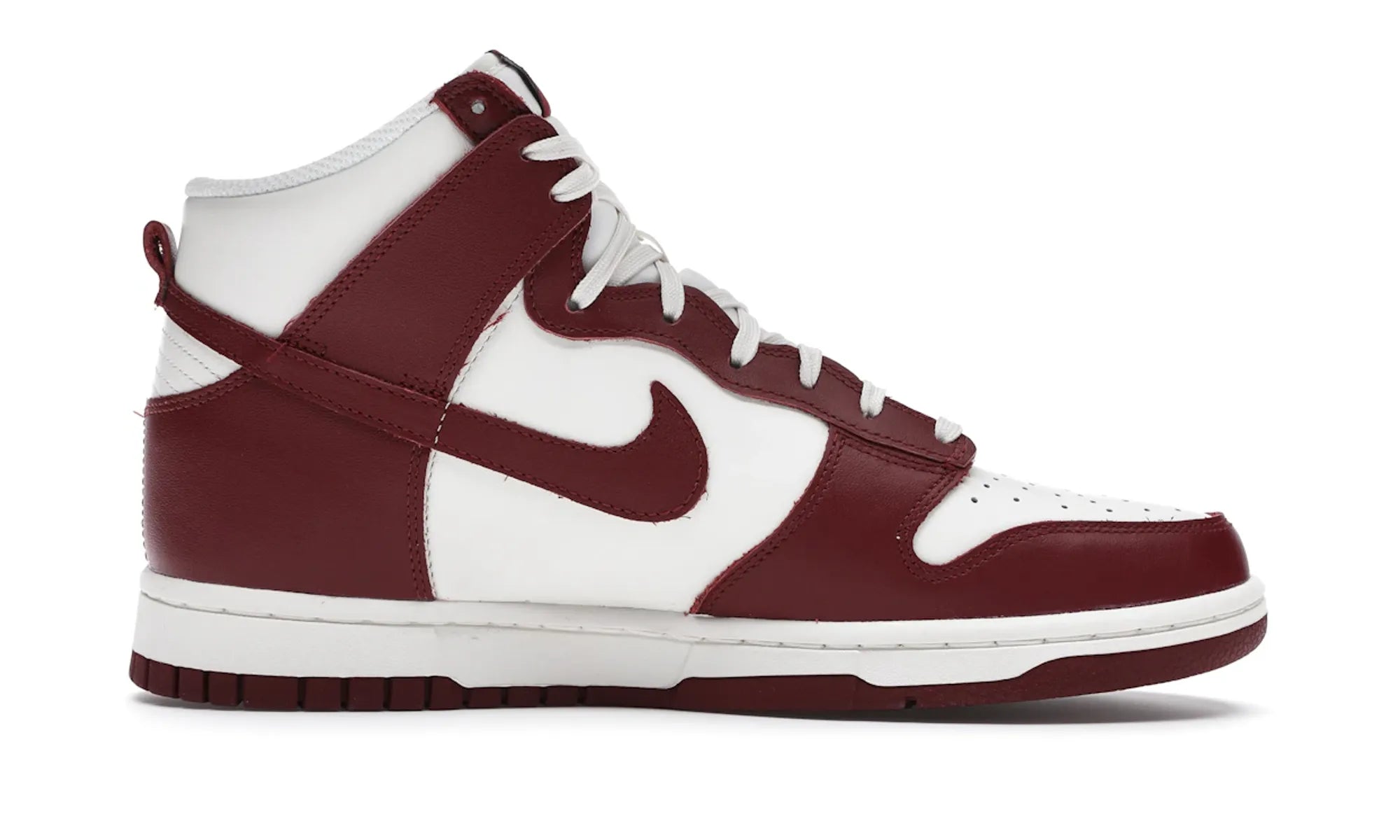 Nike Dunk High Sail Team Red - resellguru.app