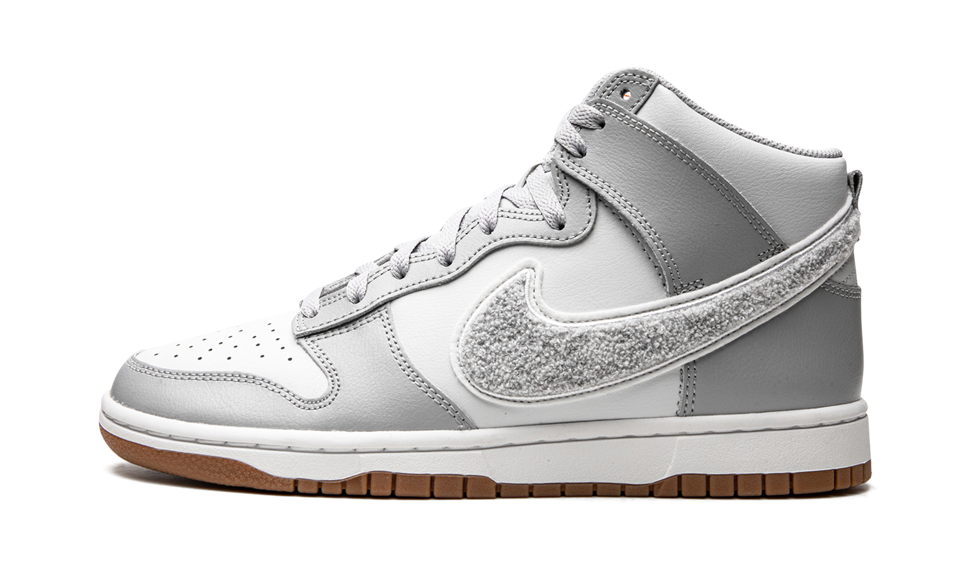 Nike Dunk High University Chenille Swoosh Light Smoke Grey - resellguru.app