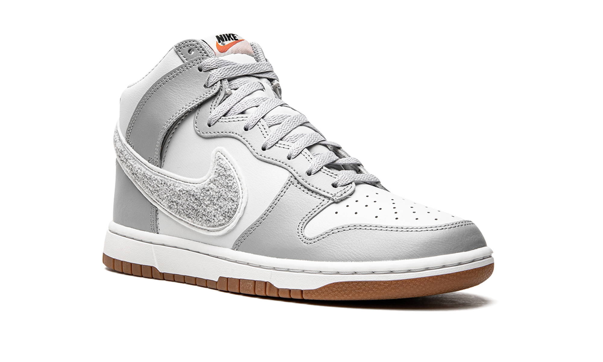 Nike Dunk High University Chenille Swoosh Light Smoke Grey - resellguru.app