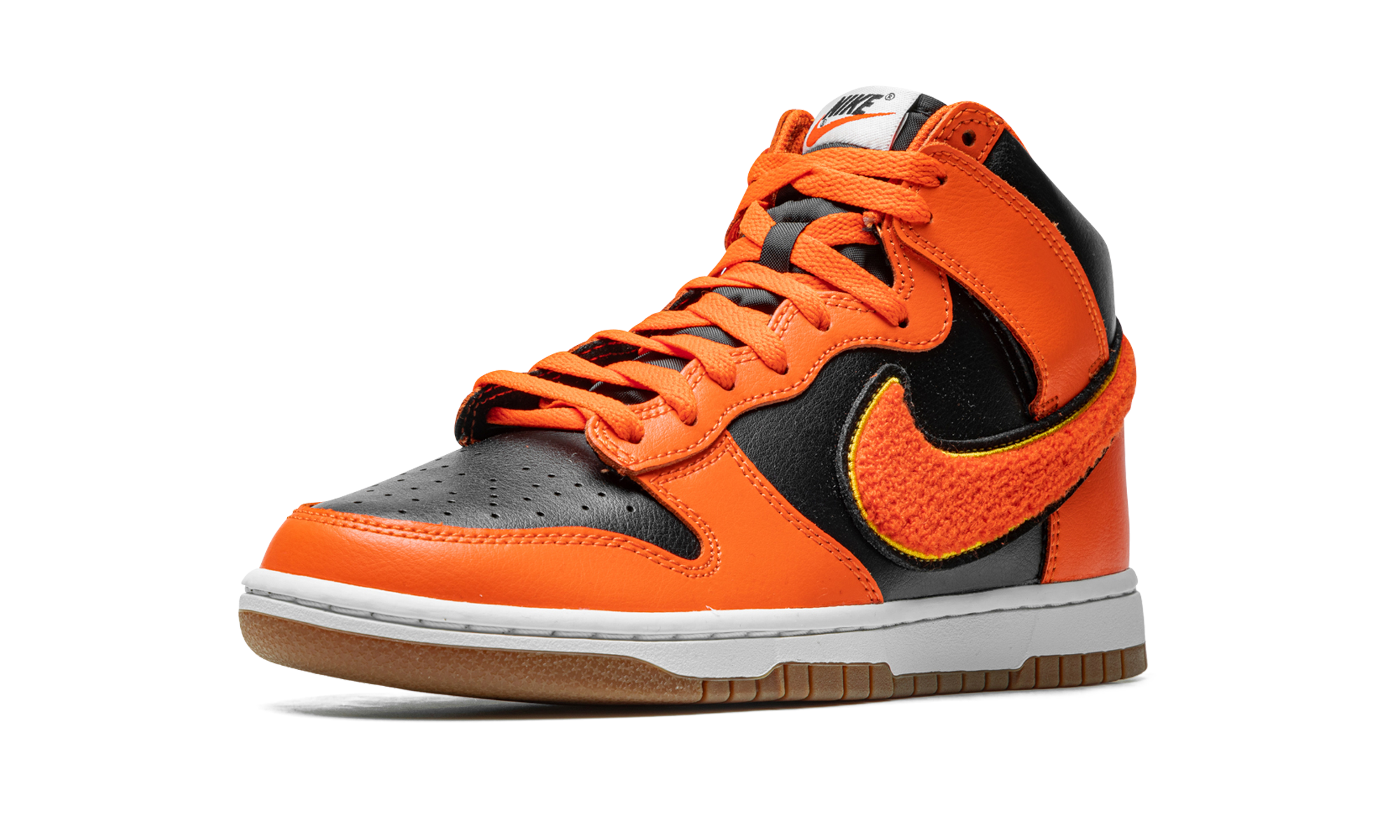 Nike Dunk High Retro Chenille Swoosh Safety Orange - resellguru.app