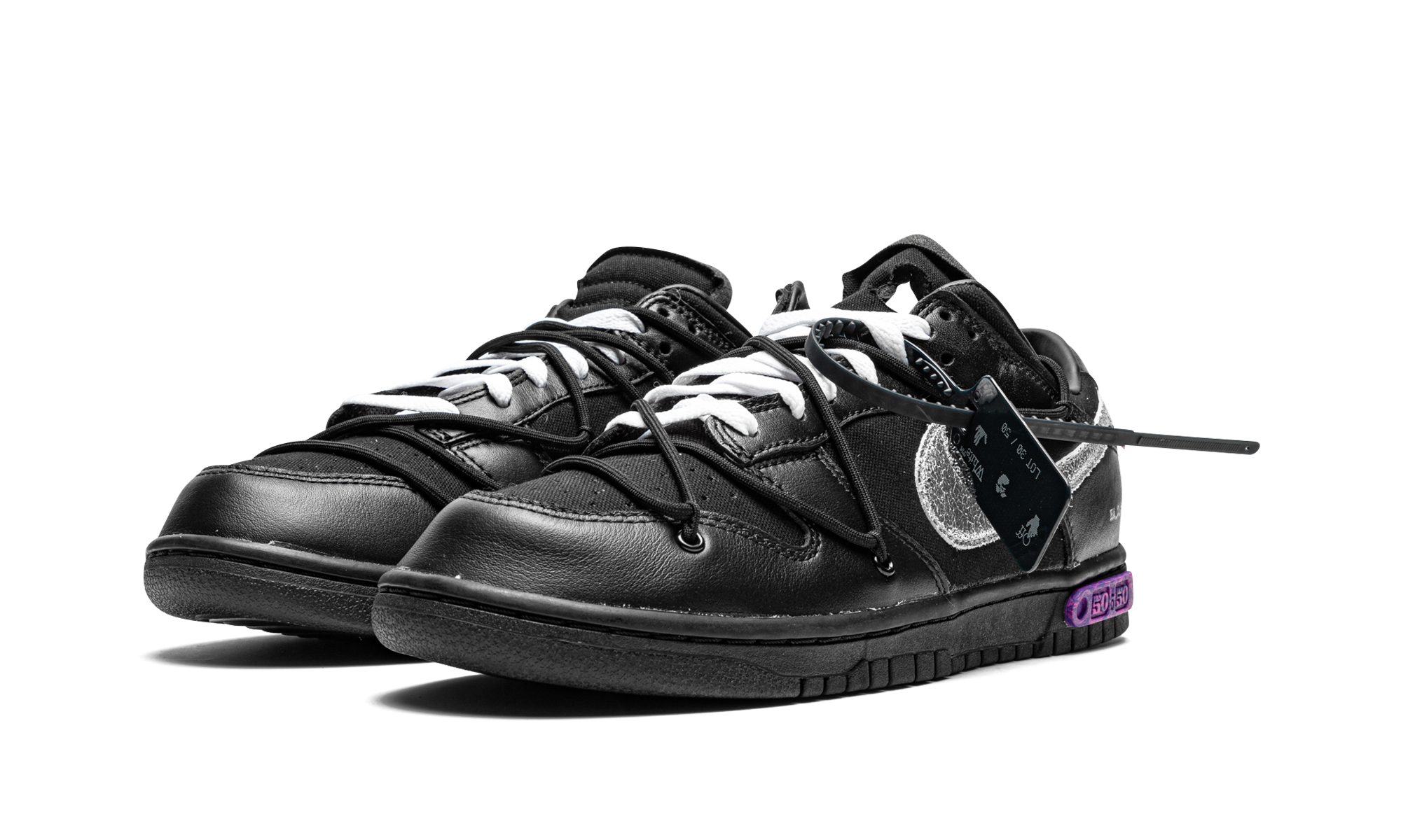 Nike Dunk Low Off-White Lot 50 - resellguru.app