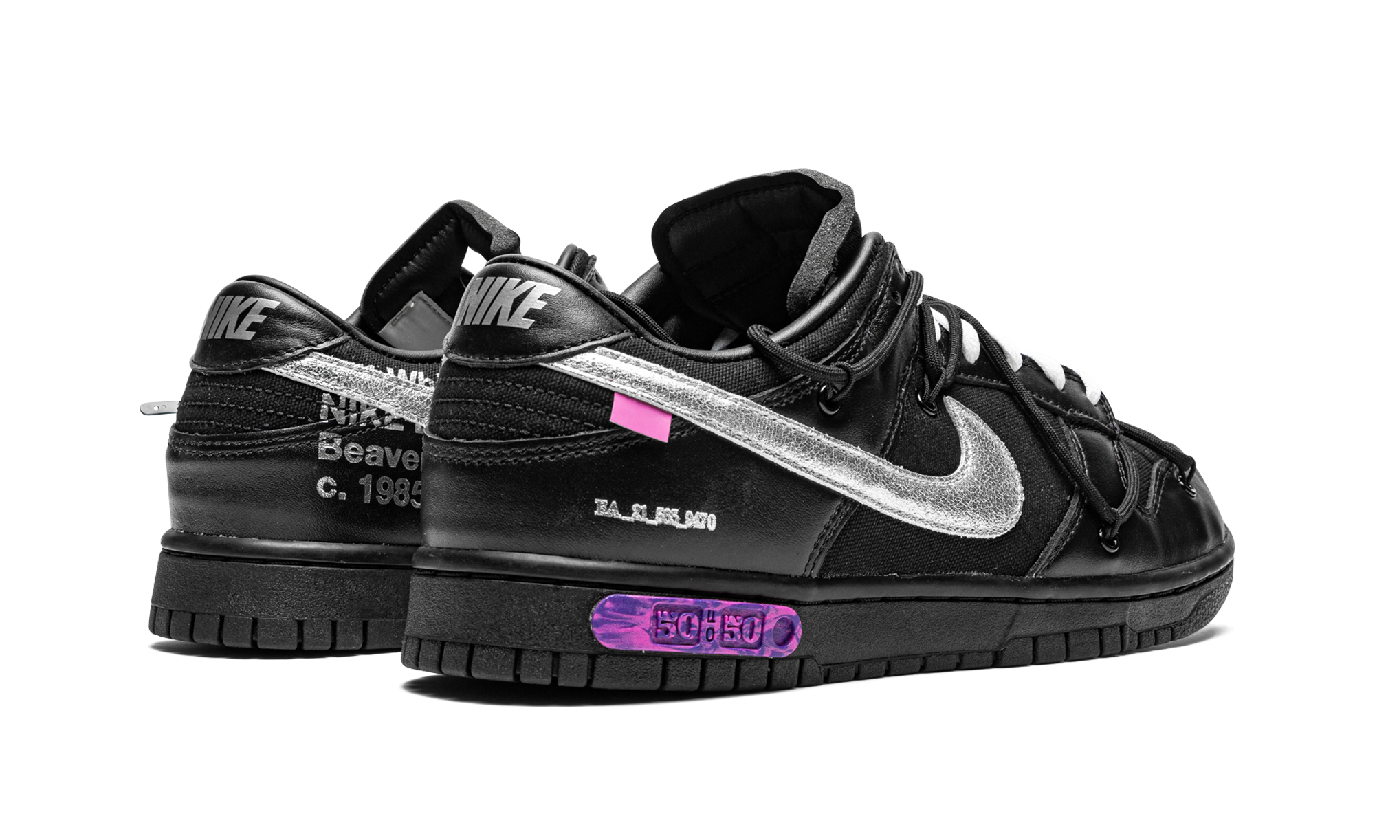 Nike Dunk Low Off-White Lot 50 - resellguru.app