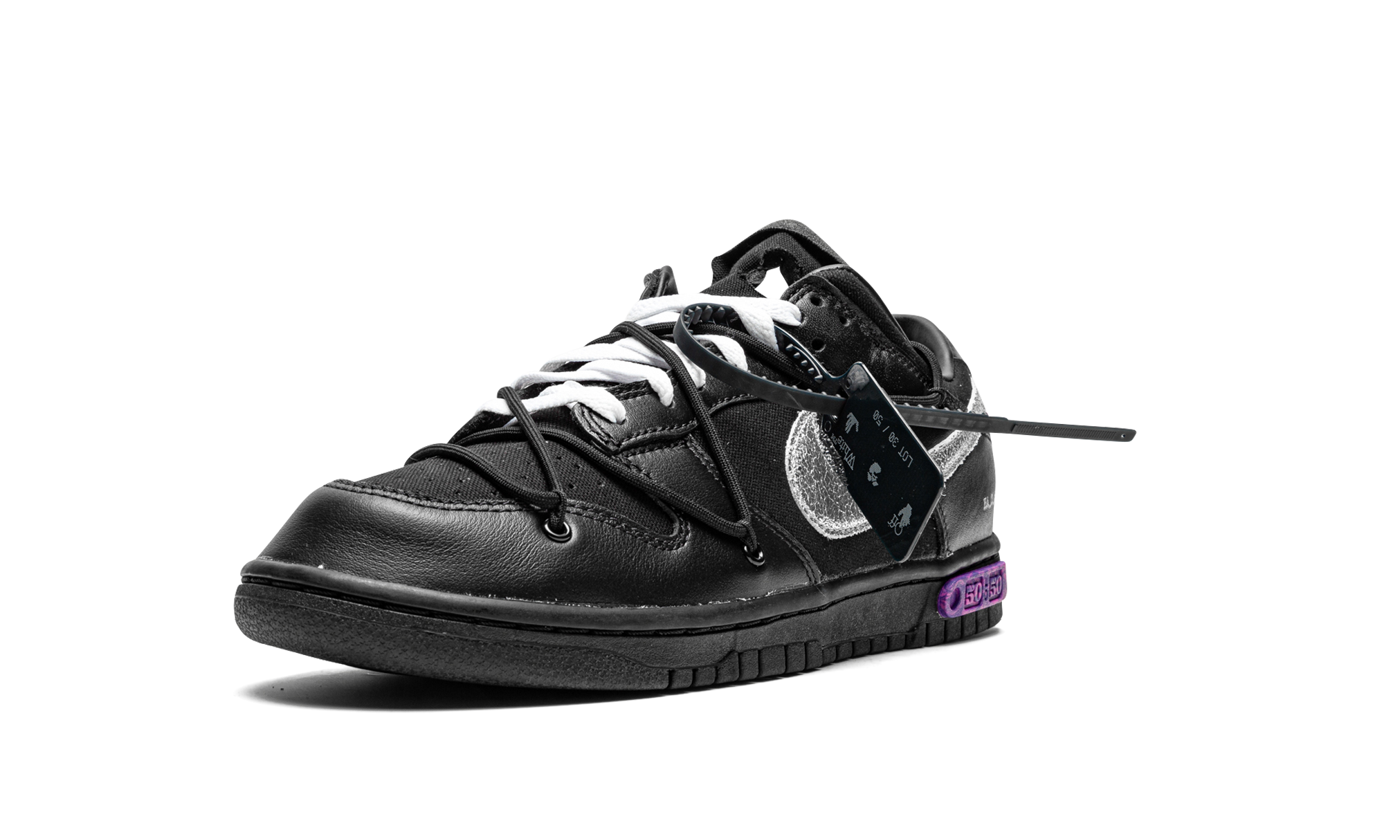 Nike Dunk Low Off-White Lot 50 - resellguru.app