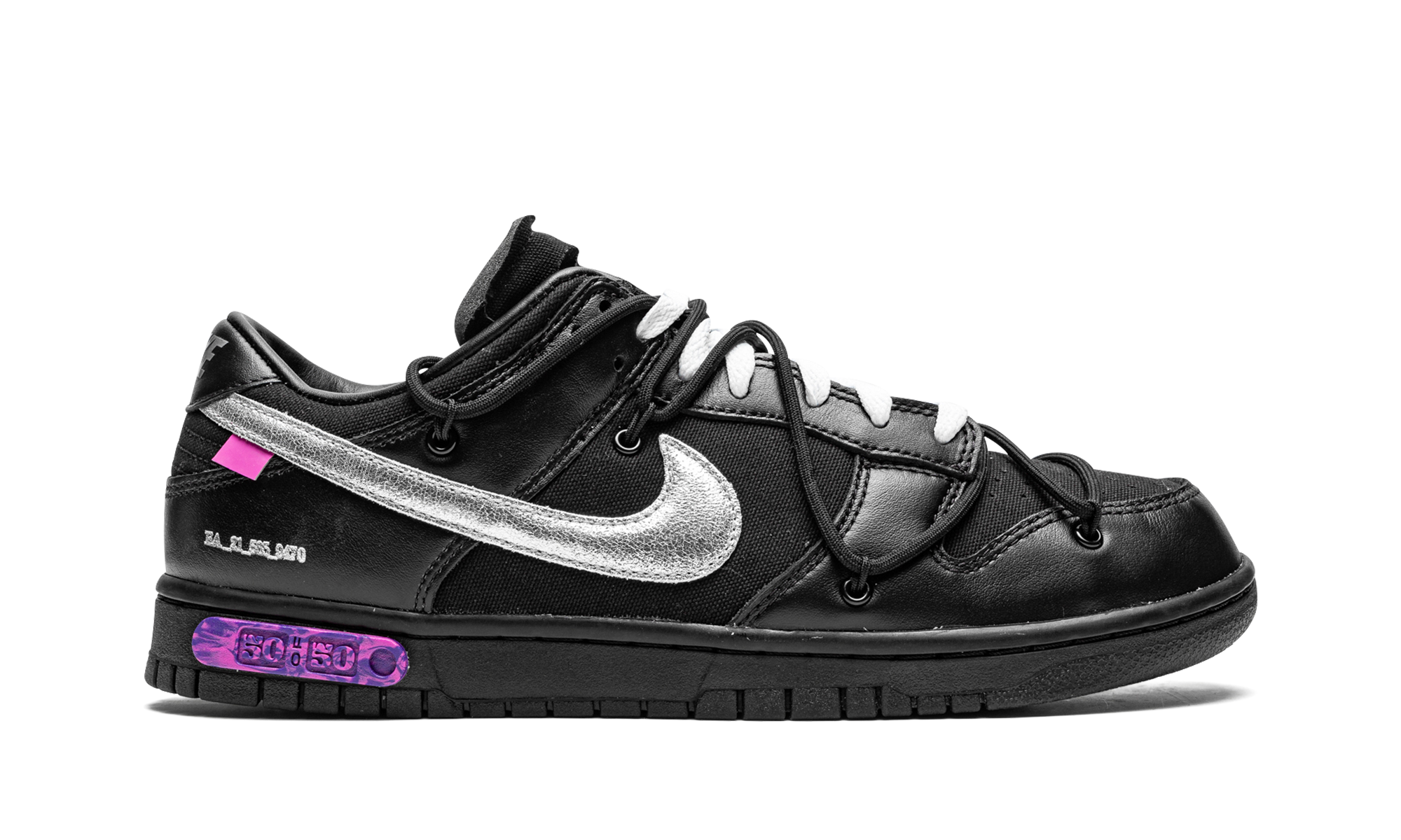 Nike Dunk Low Off-White Lot 50 - resellguru.app