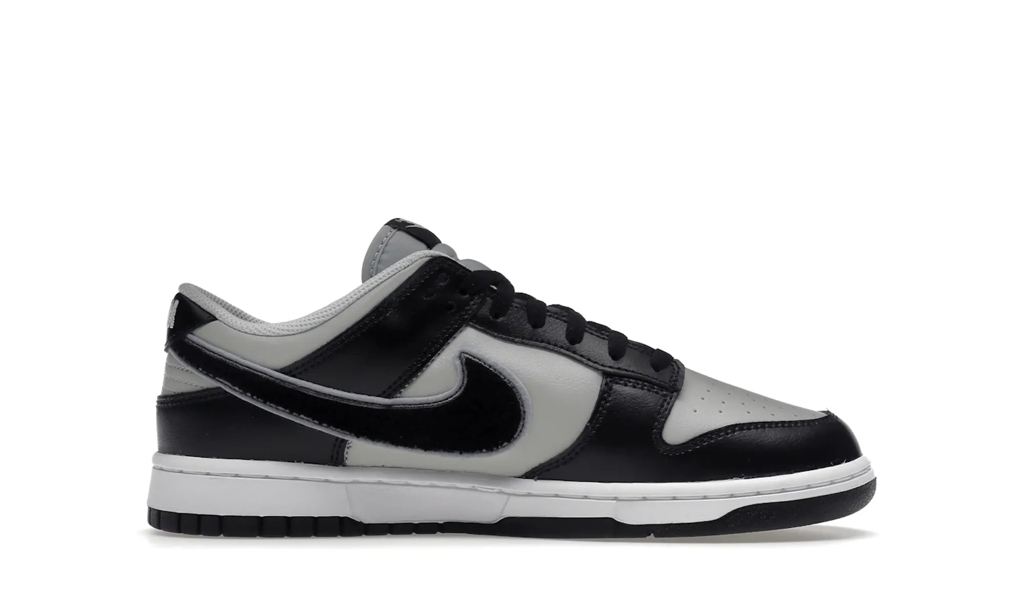 Nike Dunk Low Chenille Swoosh Black Grey - resellguru.app