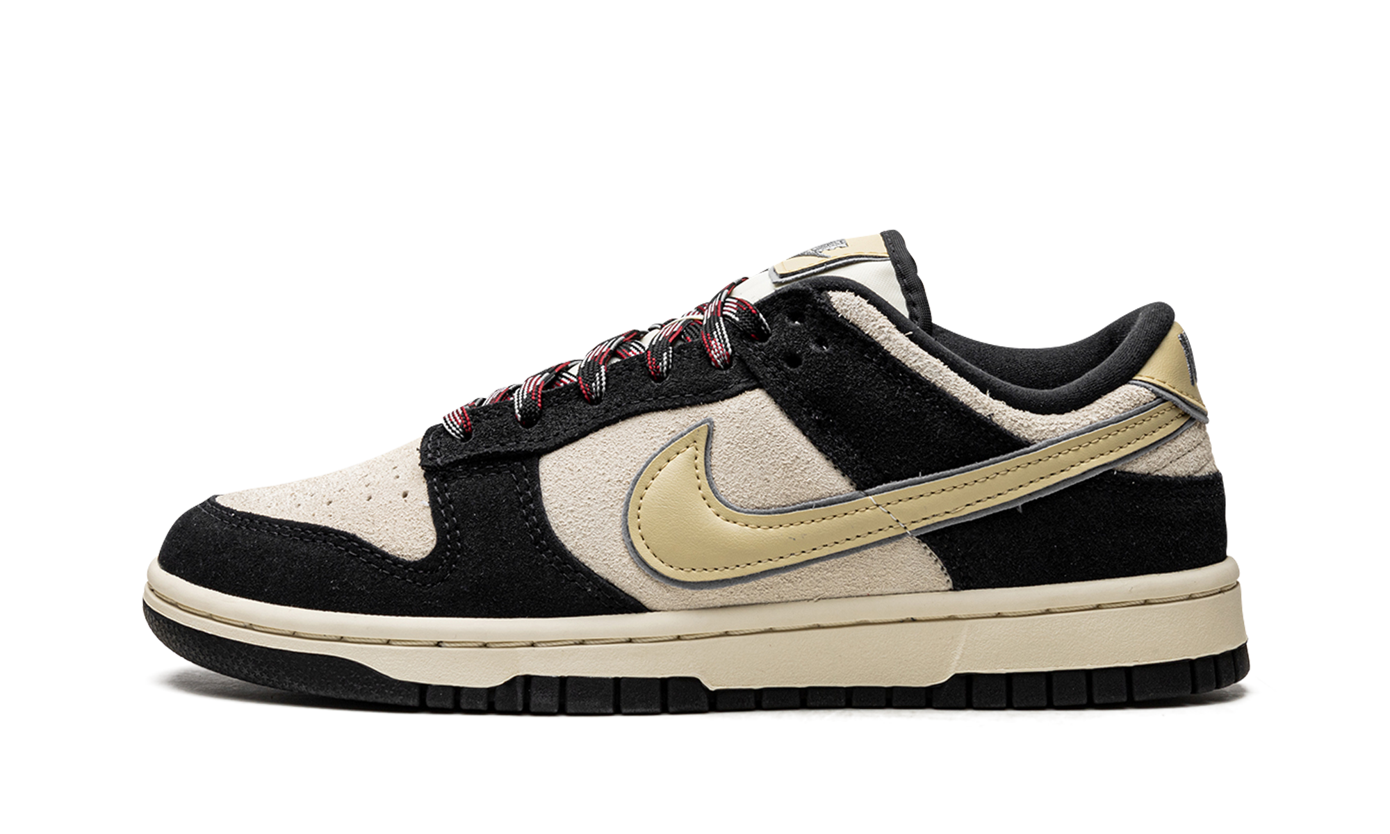 Nike Dunk Low LX Black Suede Team Gold - resellguru.app