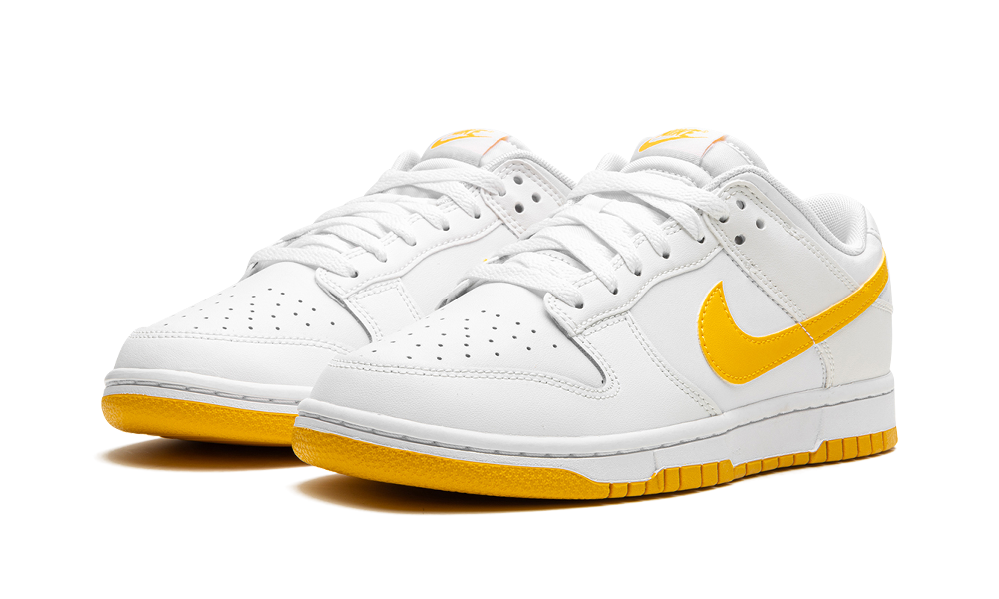 Nike Dunk Low White University Gold - resellguru.app