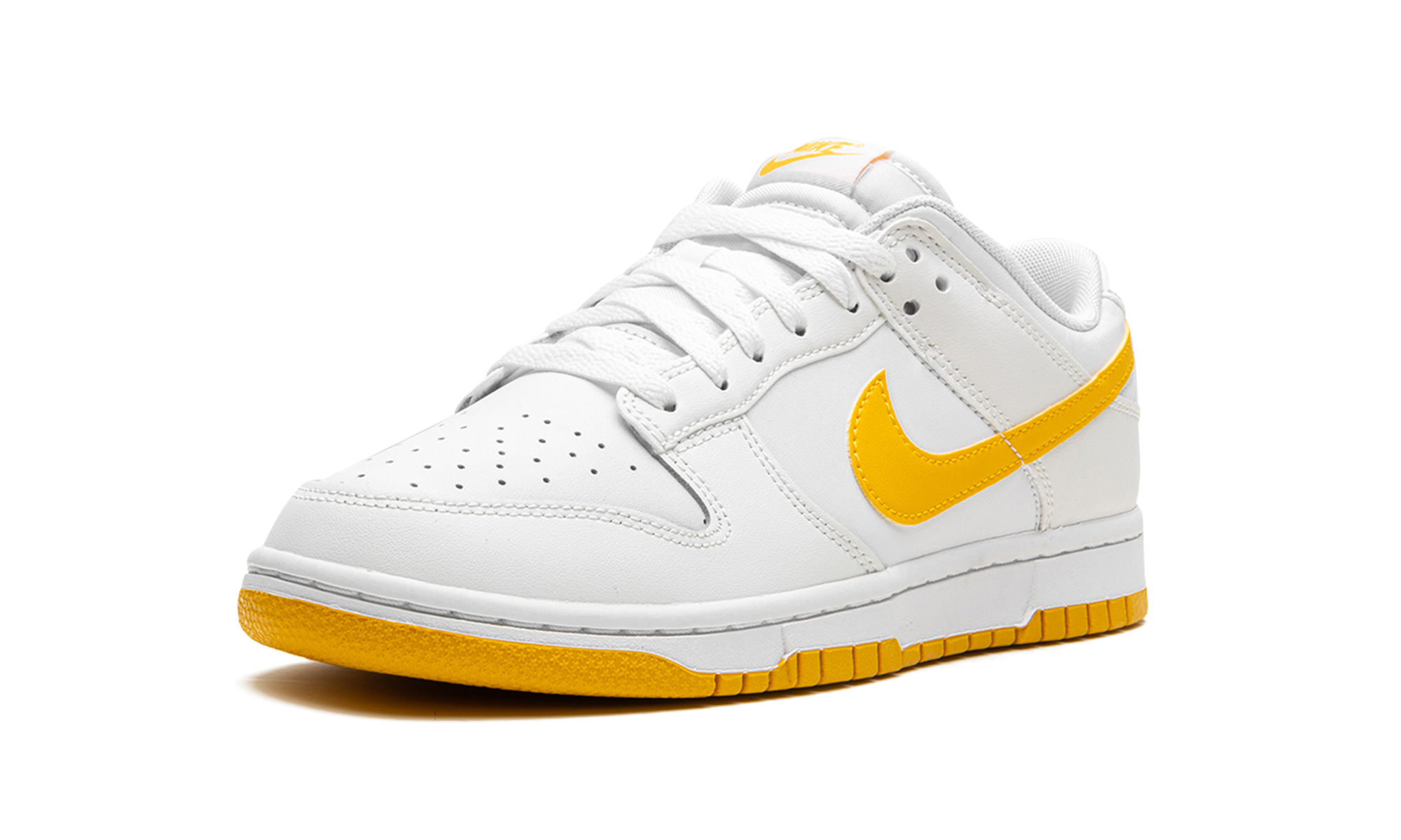 Nike Dunk Low White University Gold - resellguru.app