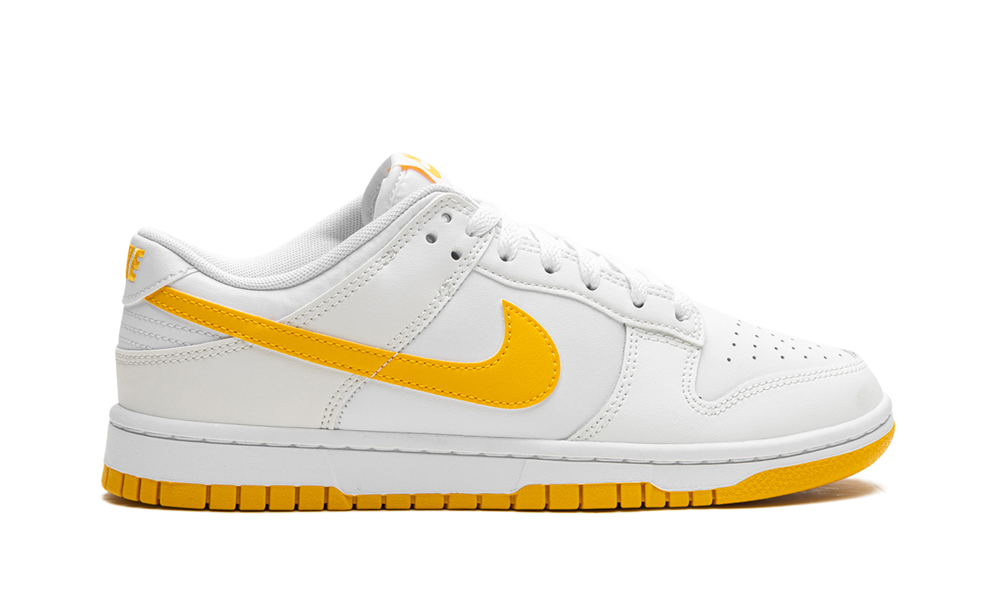 Nike Dunk Low White University Gold - resellguru.app