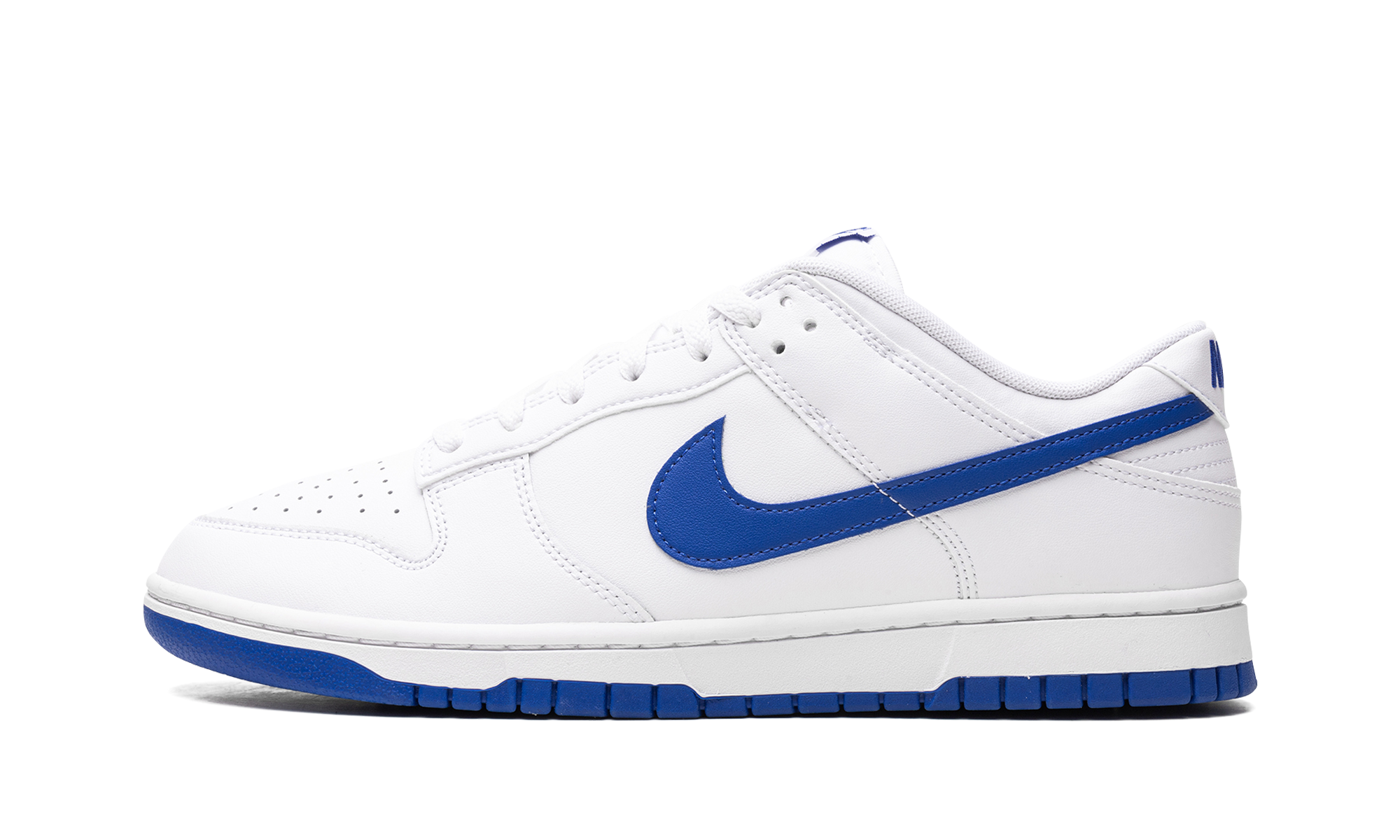 Nike Dunk Low White Hyper Royal - resellguru.app