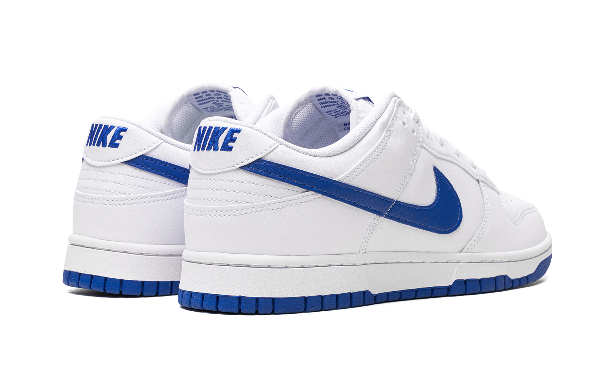 Nike Dunk Low White Hyper Royal - resellguru.app