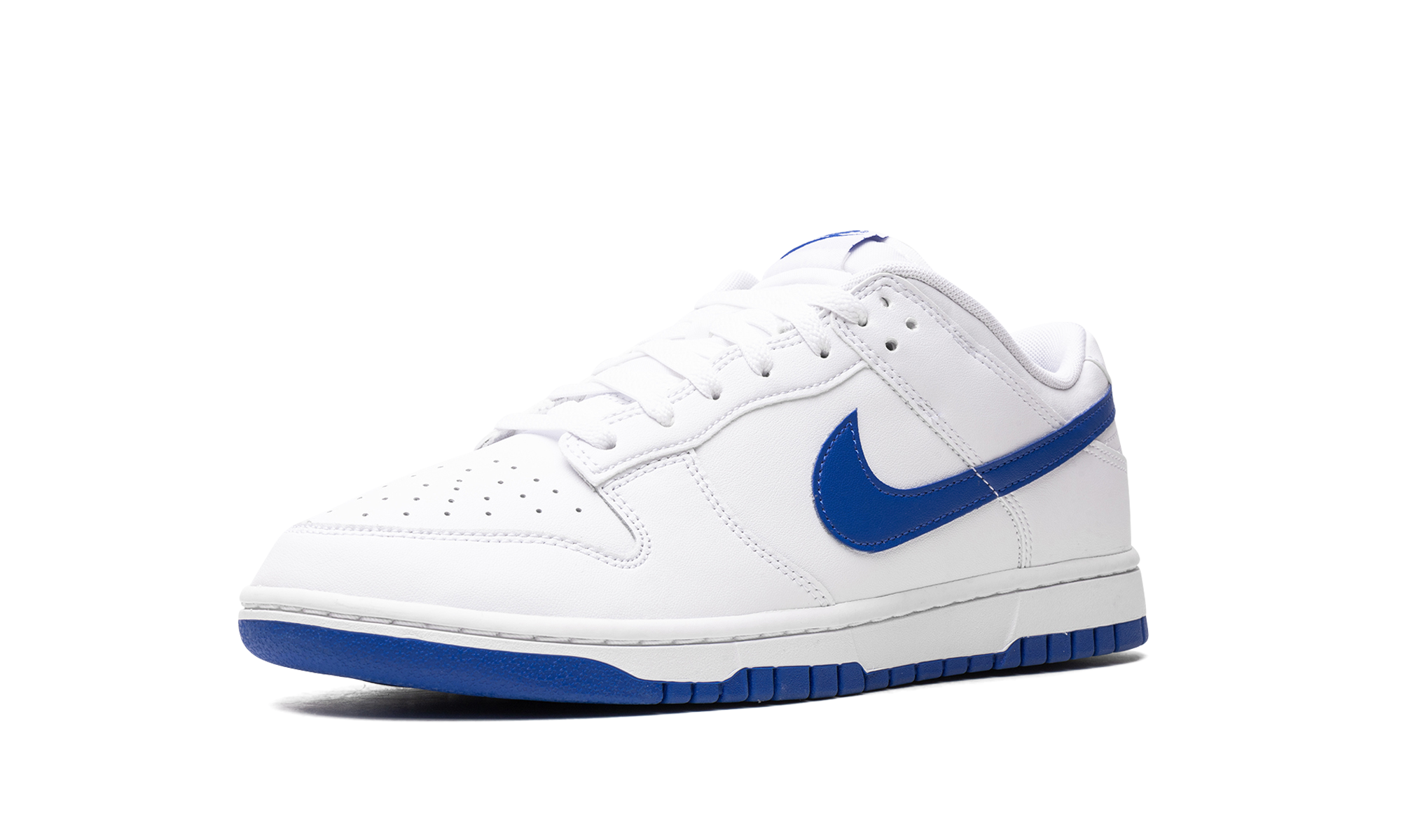 Nike Dunk Low White Hyper Royal - resellguru.app